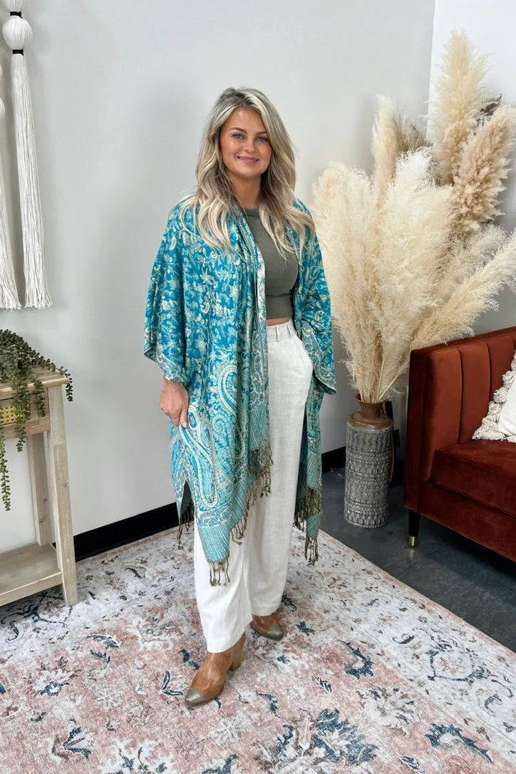 Pondicherry Woven Kimono AntiPilling Finish