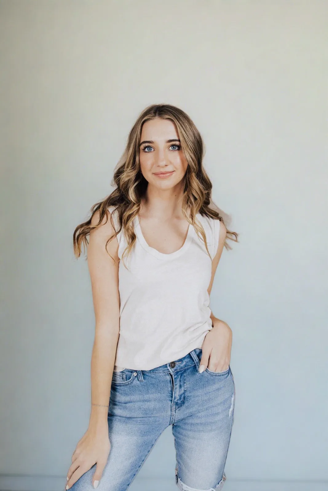 Talladega Cap Sleeve Top - FINAL SALE Comfortable Layer