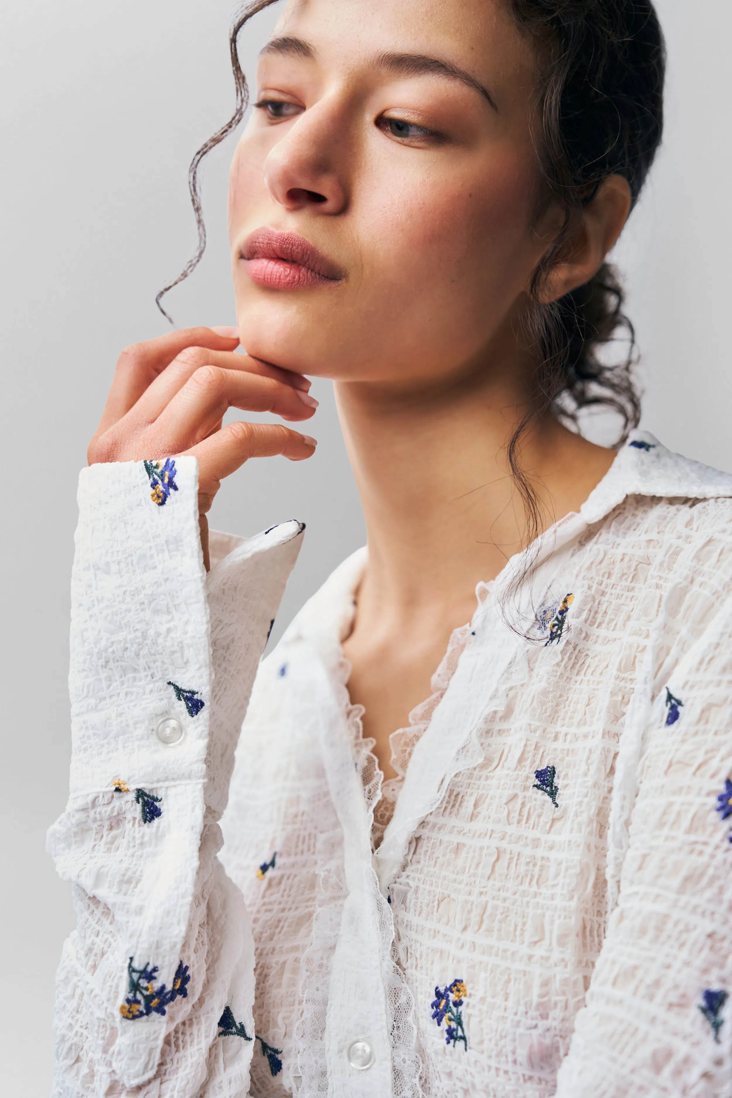 Claudina Top Fitted Shirt