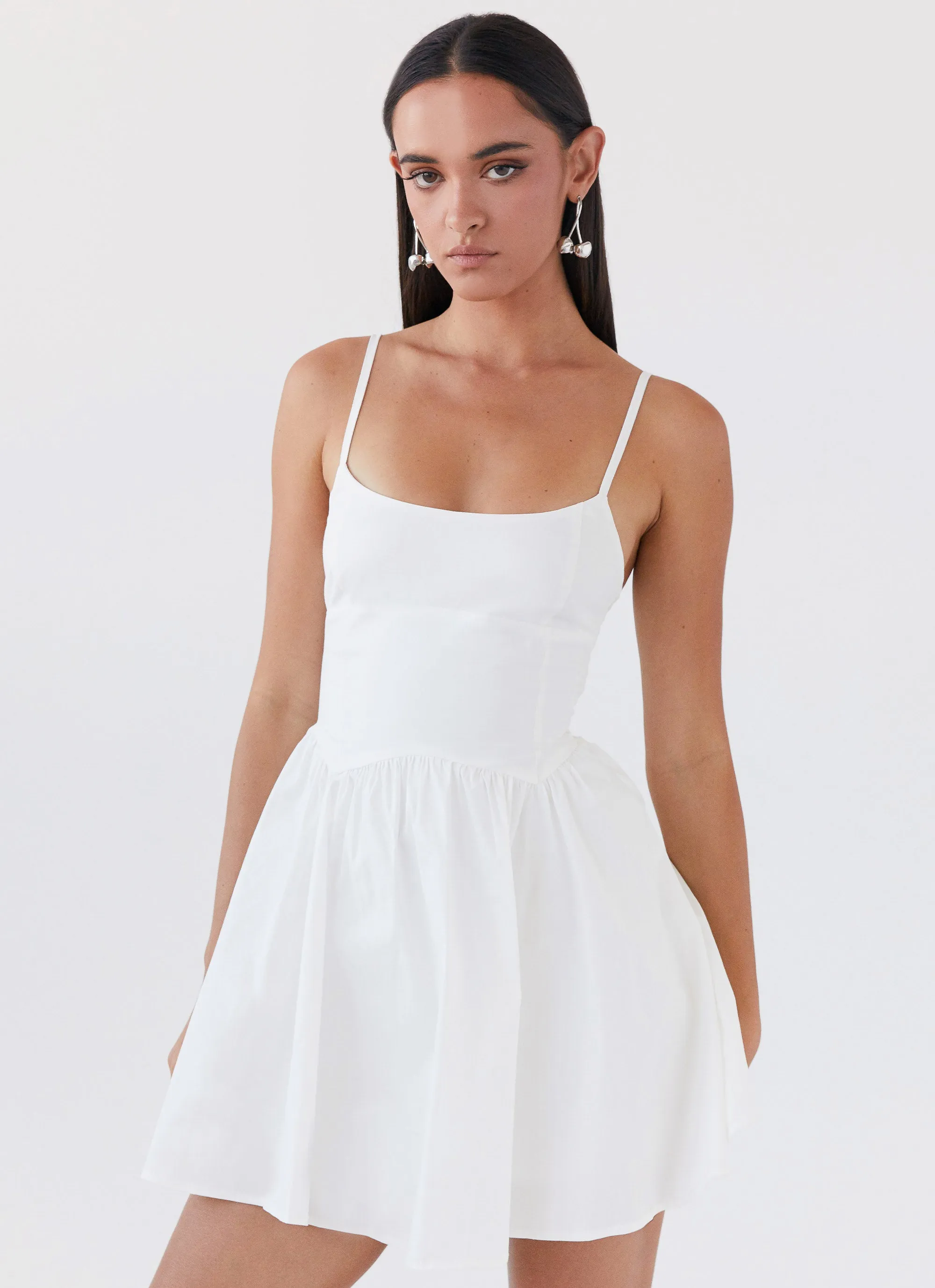 Blogger Favorite Tesoro Mio Mini Dress - White