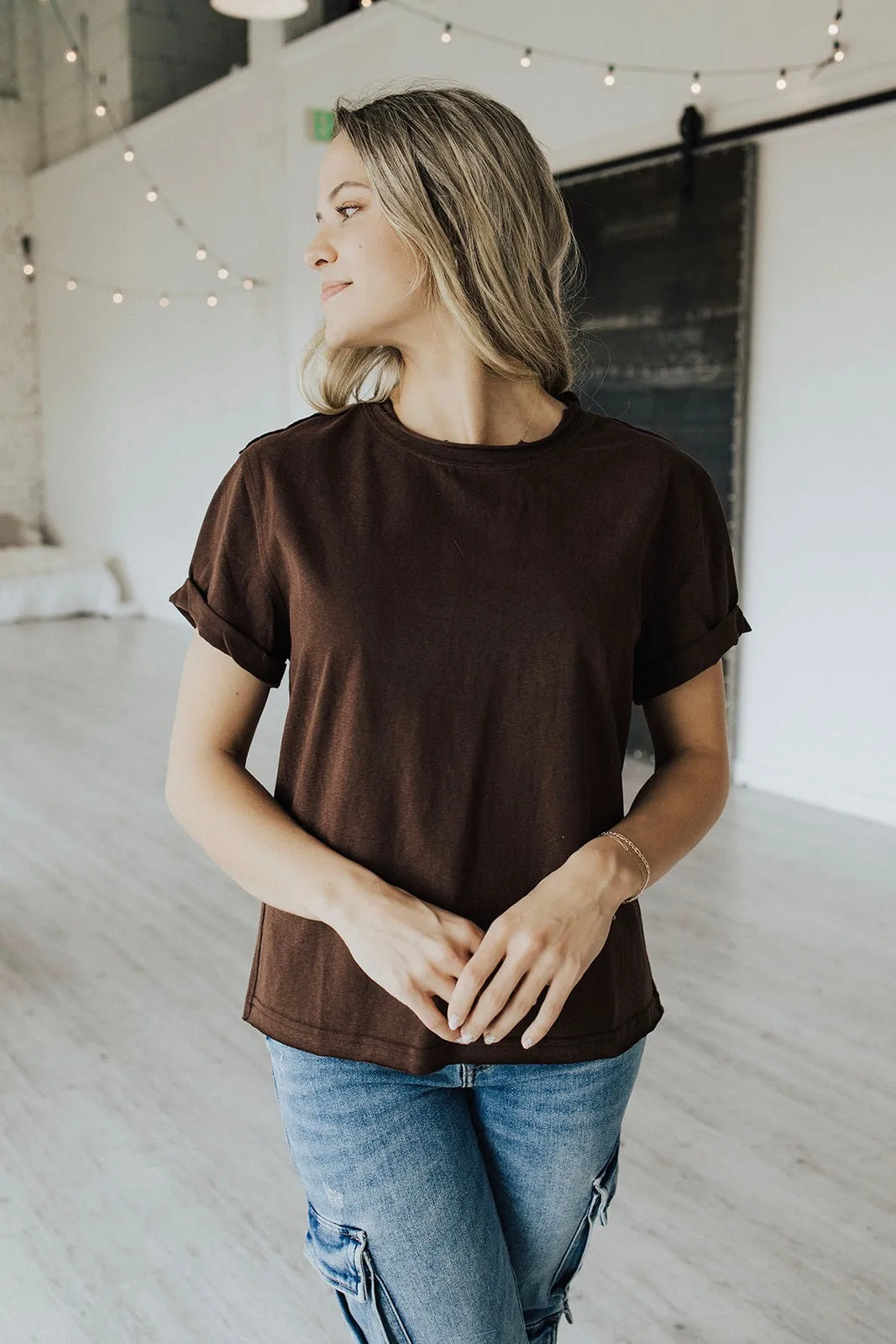 AntiFade Treatment Simple Style The Spins Baby Tee