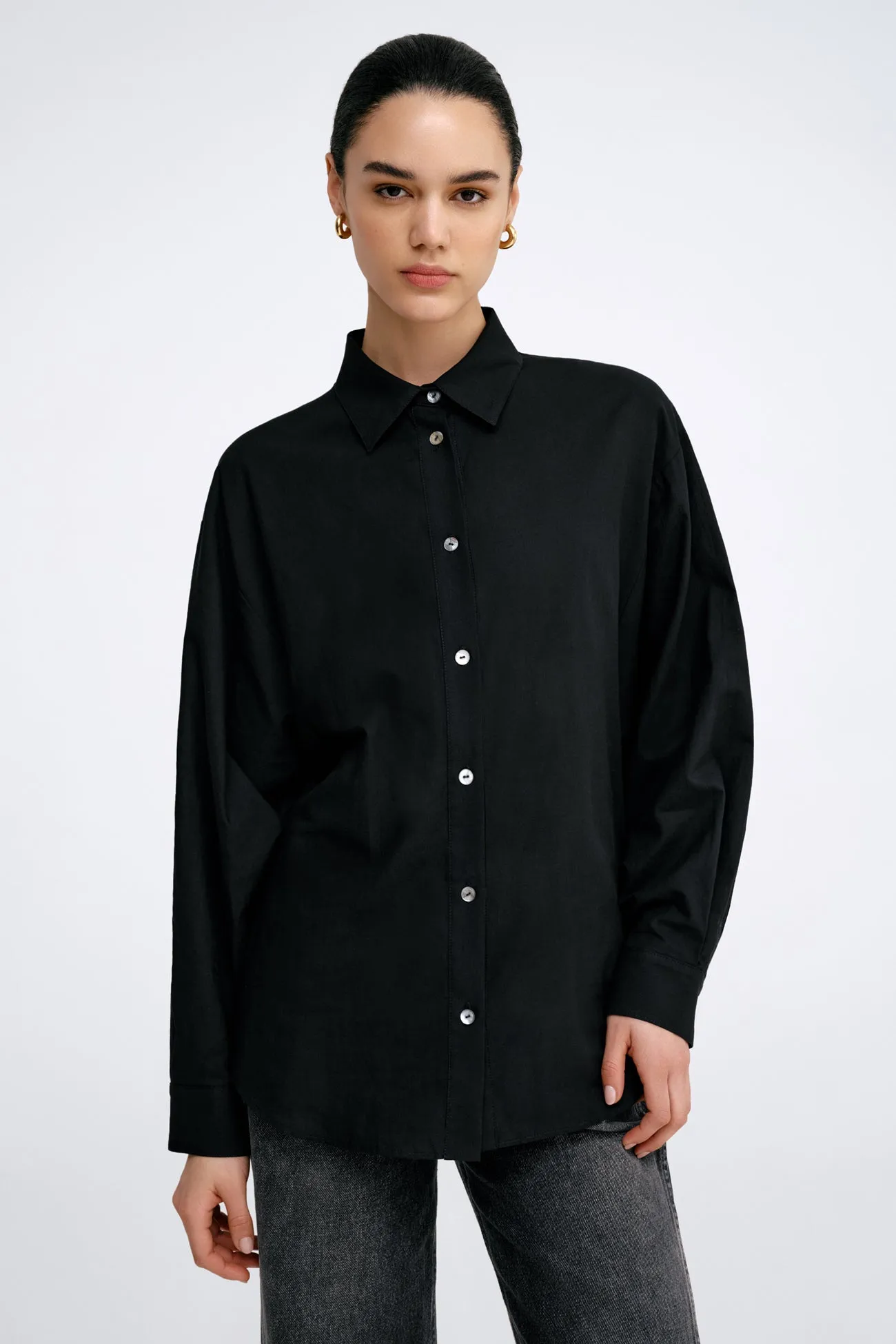 Timi Shirt Antimicrobial Finish Adjustable drawstring
