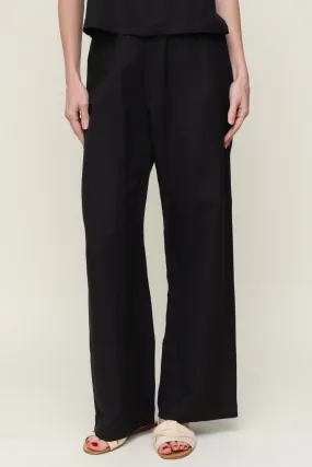 Georgette Woven Linen Pant Relaxed Design Hidden Pocket System