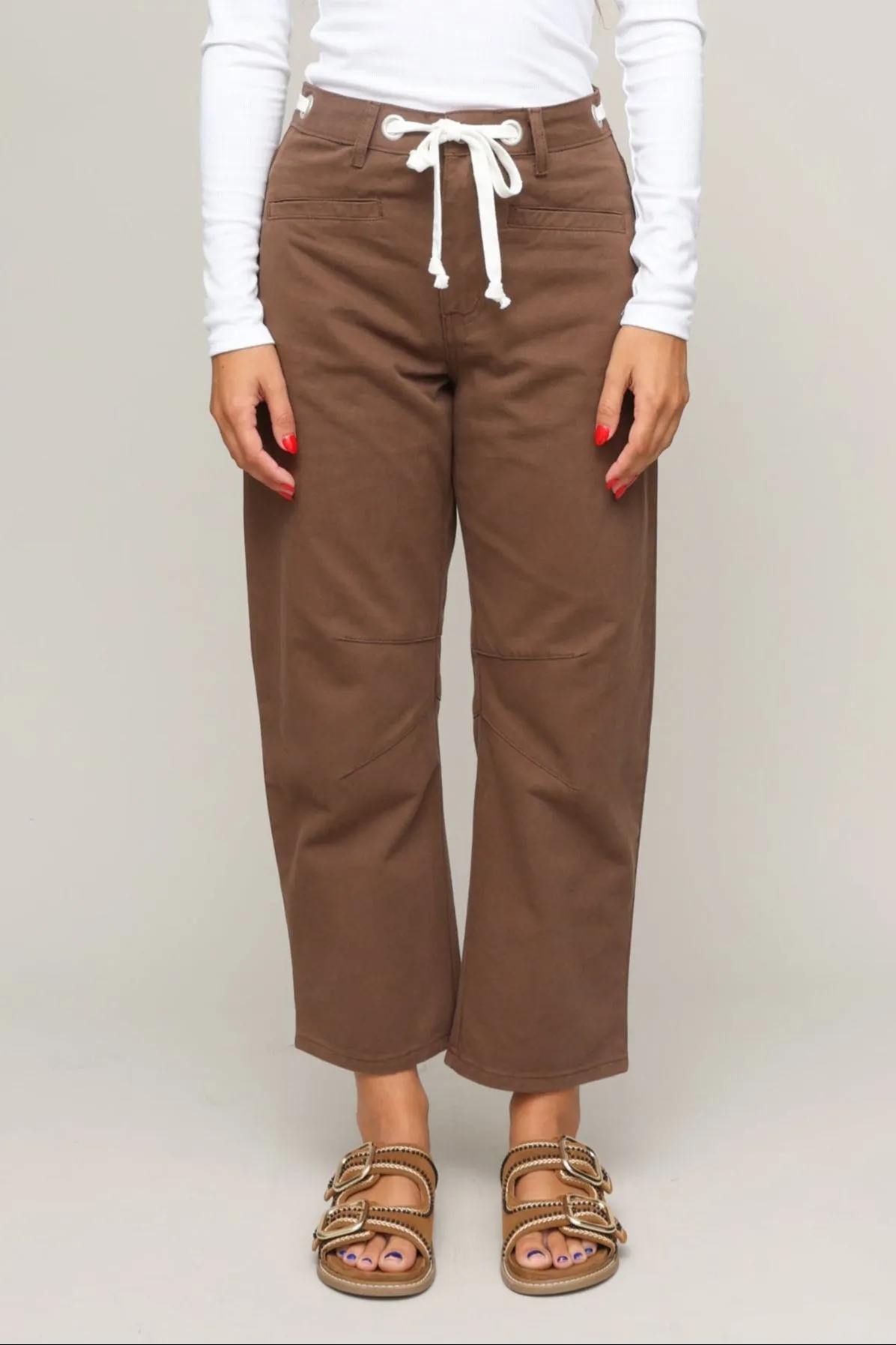 Tie Waist Pant High Durability Thread