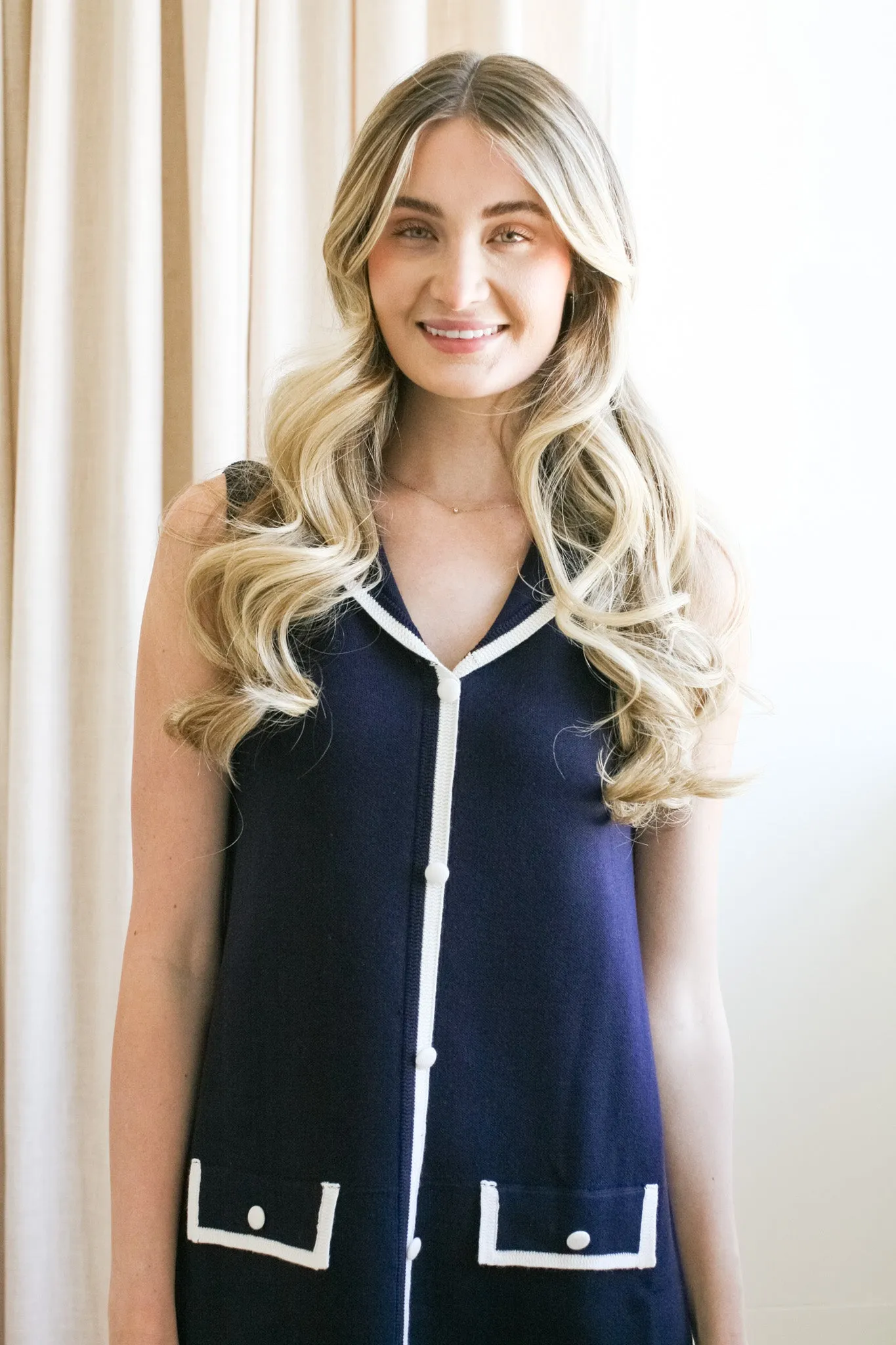 Day Magic Sailor Collared Mini Dress