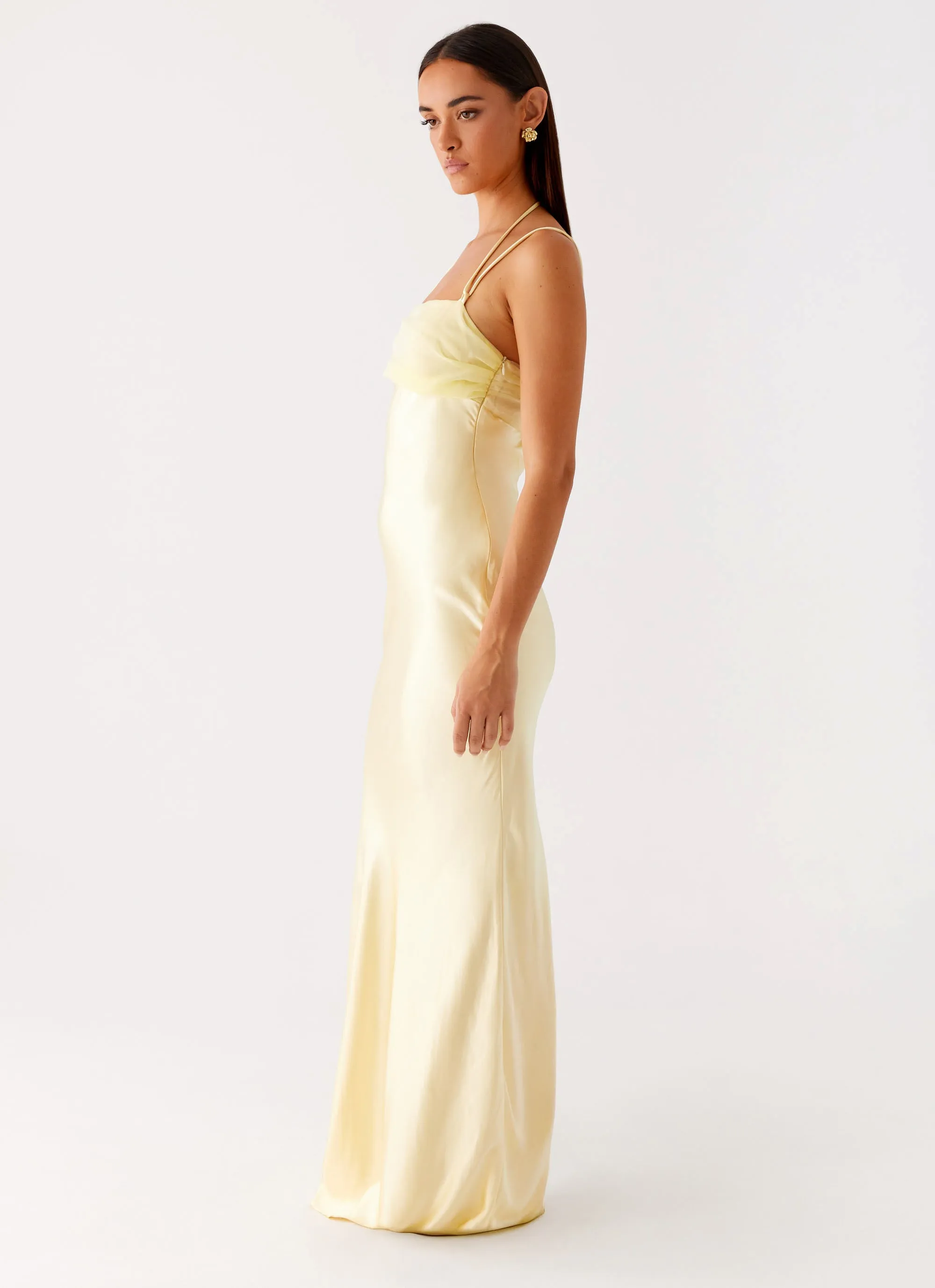 Belize Maxi Dress - Yellow Urban Mood All-Day Fit