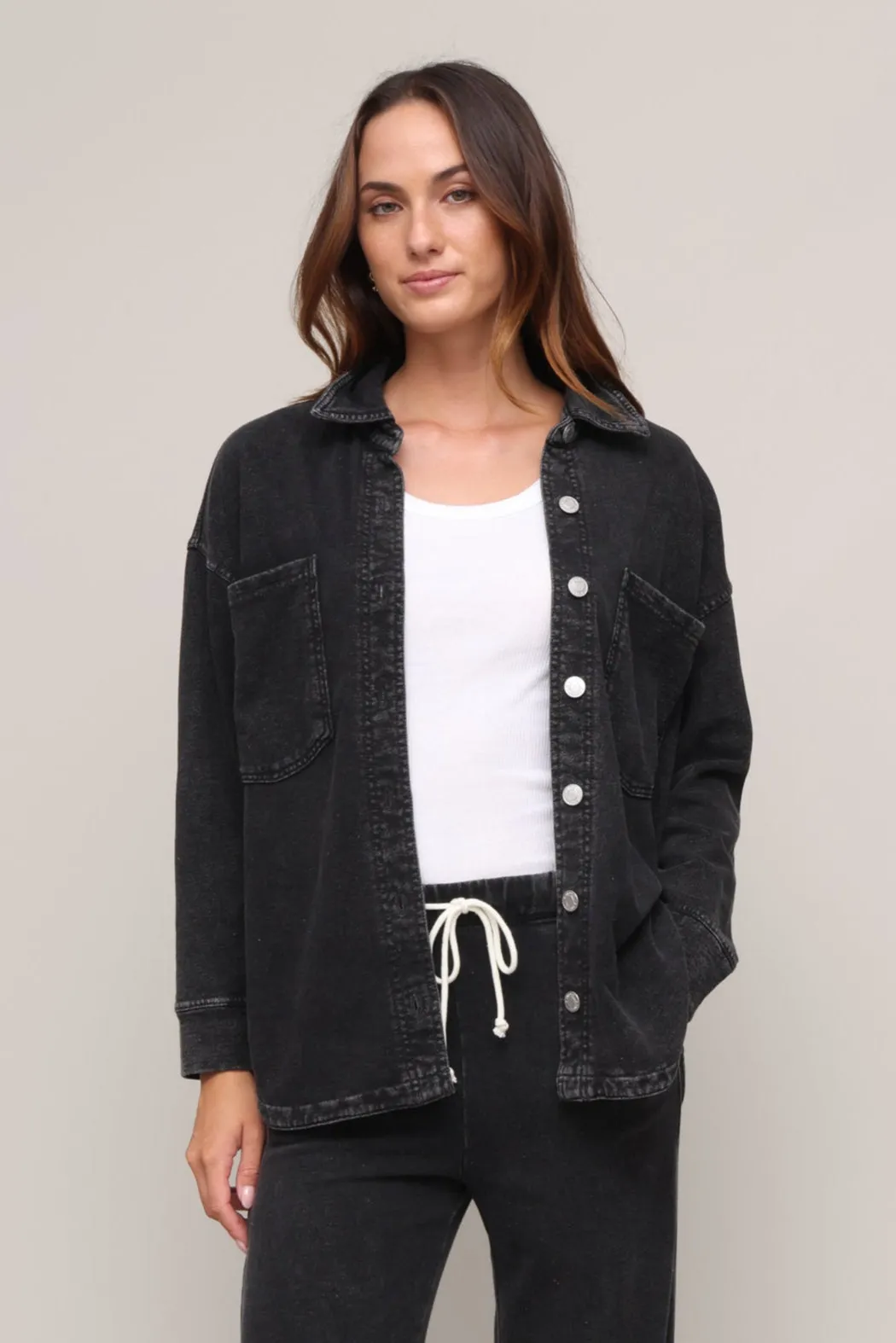 All Day Knit Denim Jacket AntiPill Finish