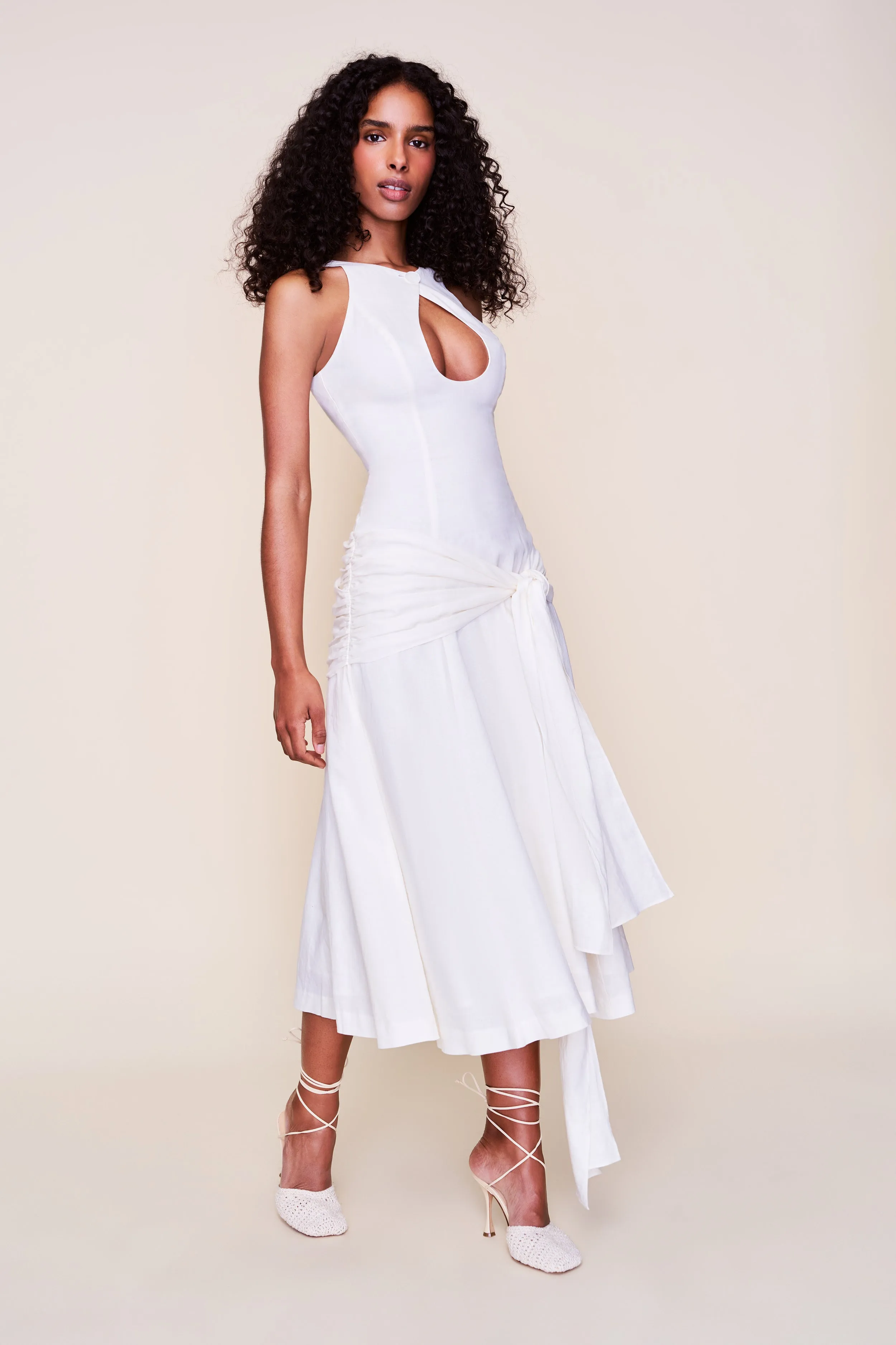 Sunset Hour Pure Tone Victoire Dress