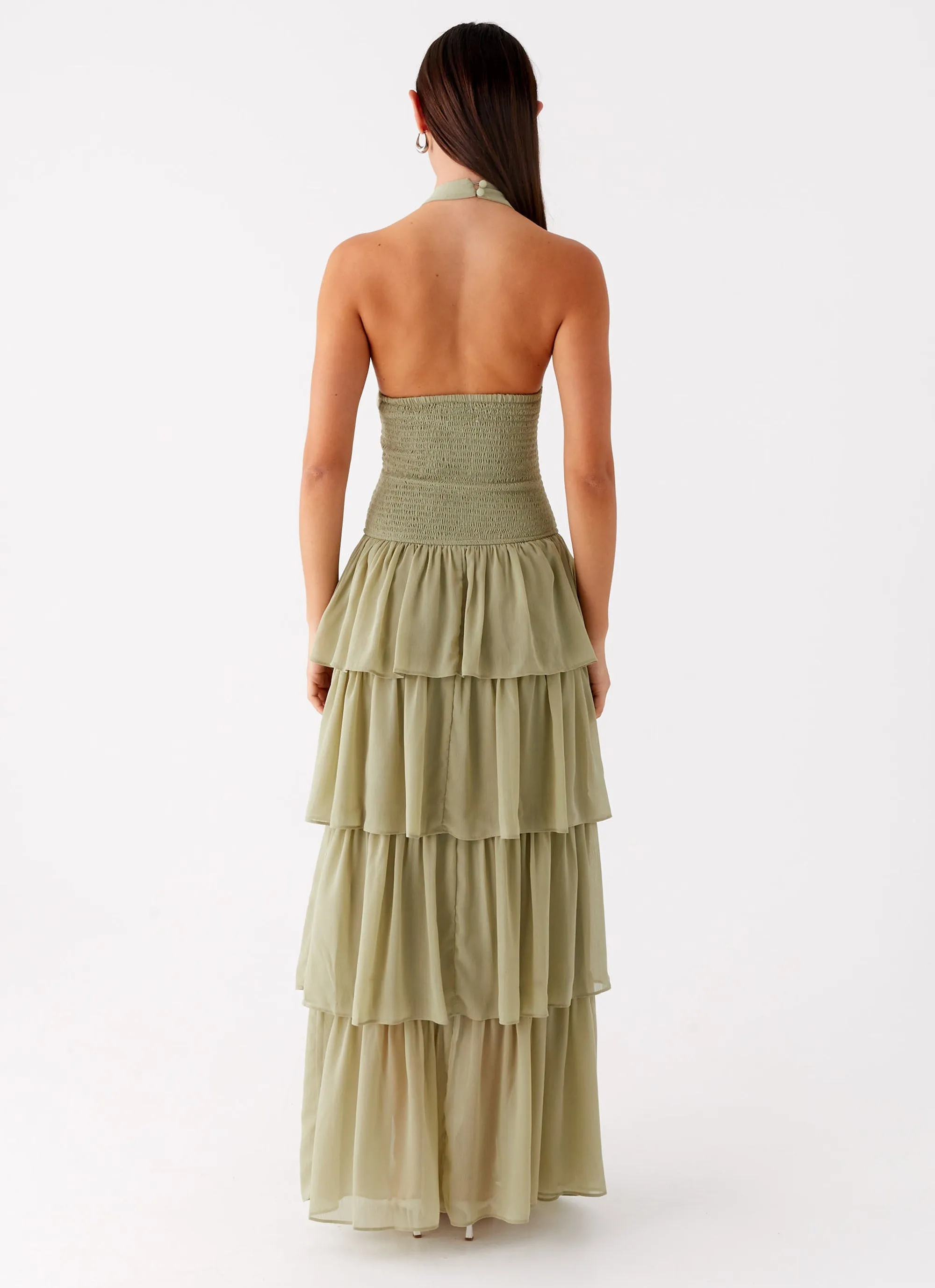 Bride Side Salma Maxi Dress - Sage