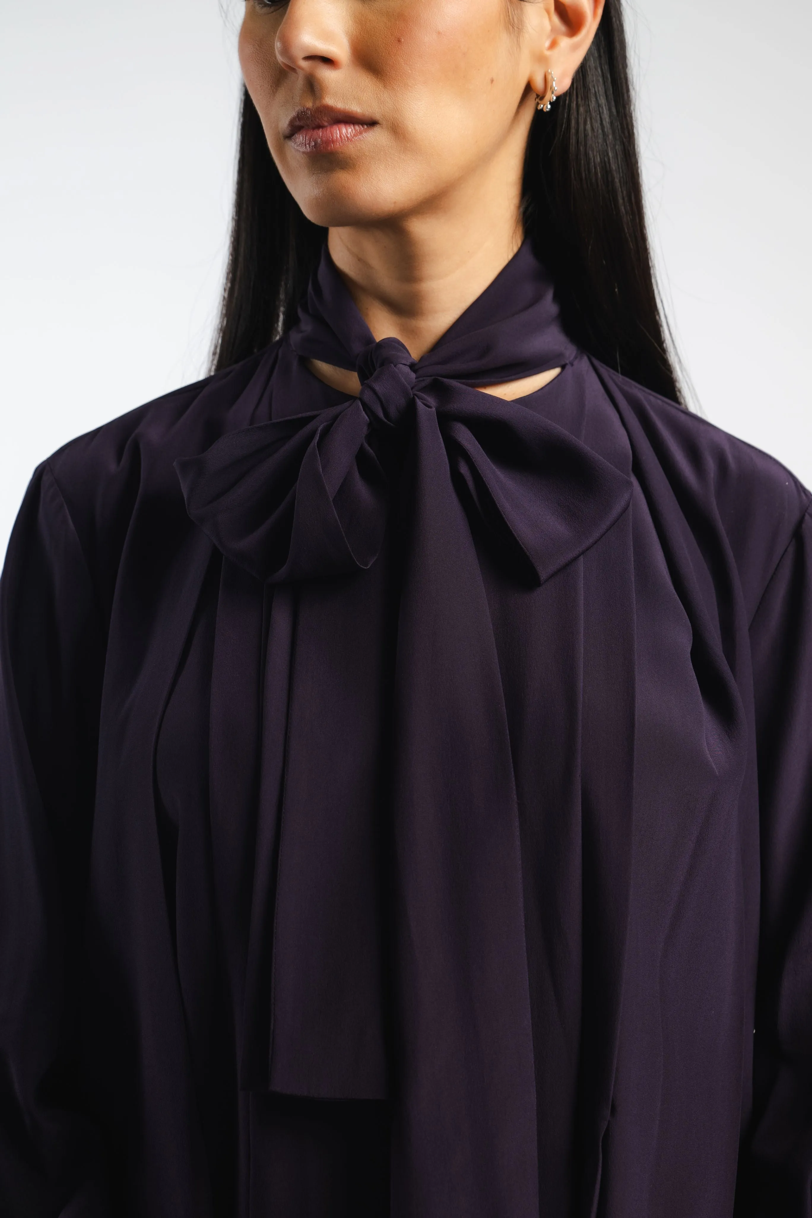 Scarf Tie Dress Beauty Feel Stylish Line