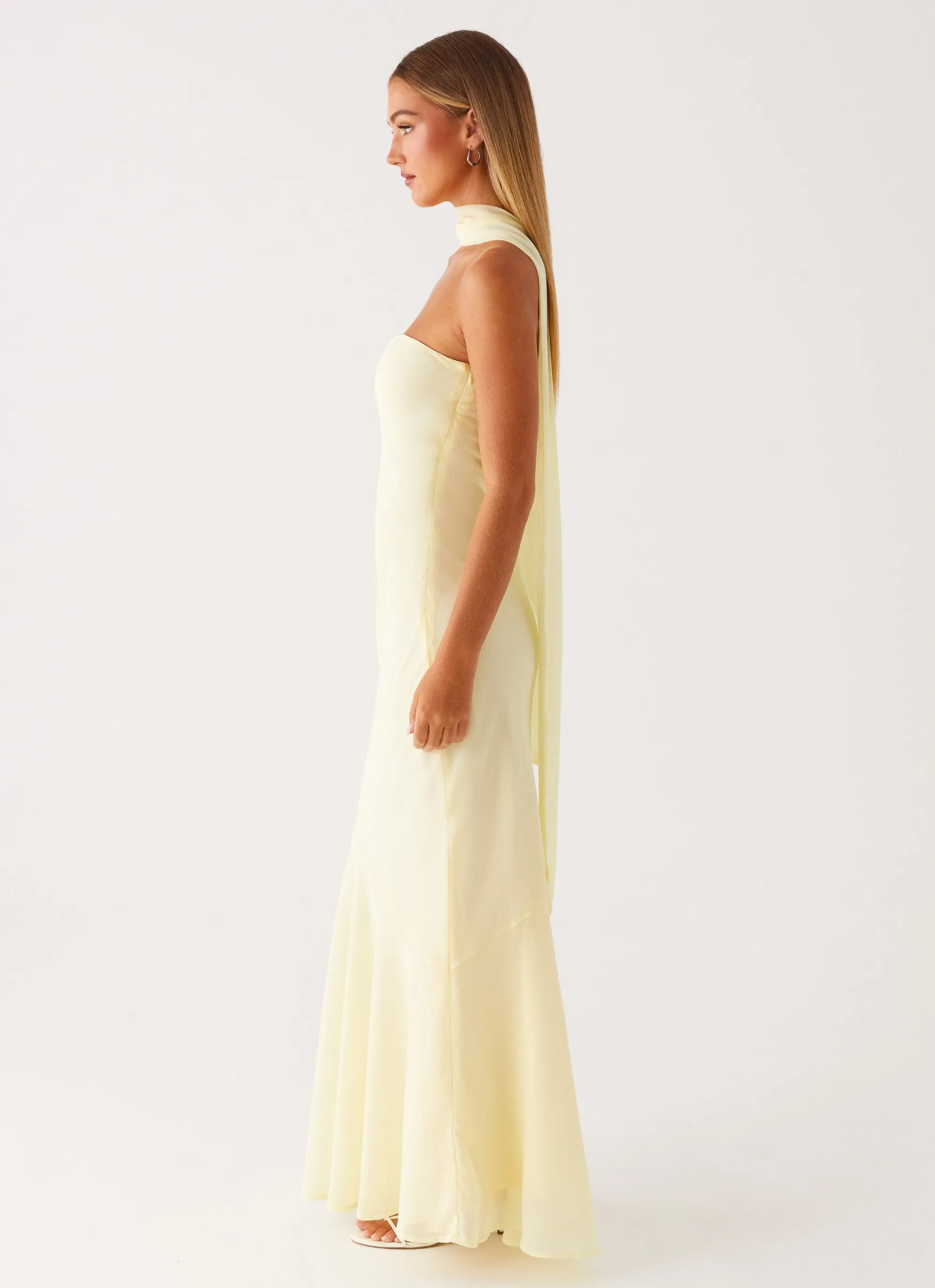 City Ready Under The Pagoda Maxi Dress - Yellow