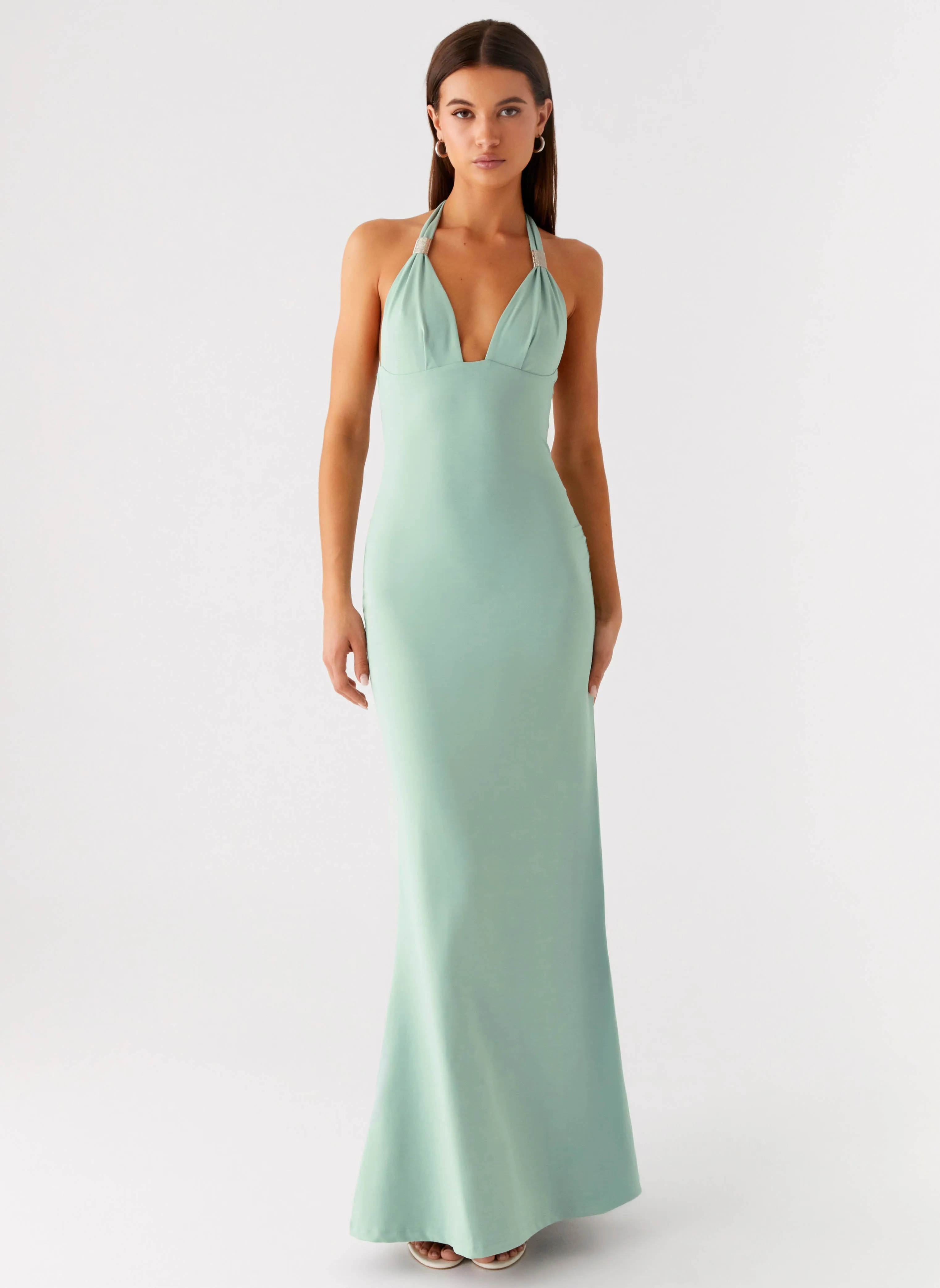 Fern Valley Maxi Dress - Sage Relax Form
