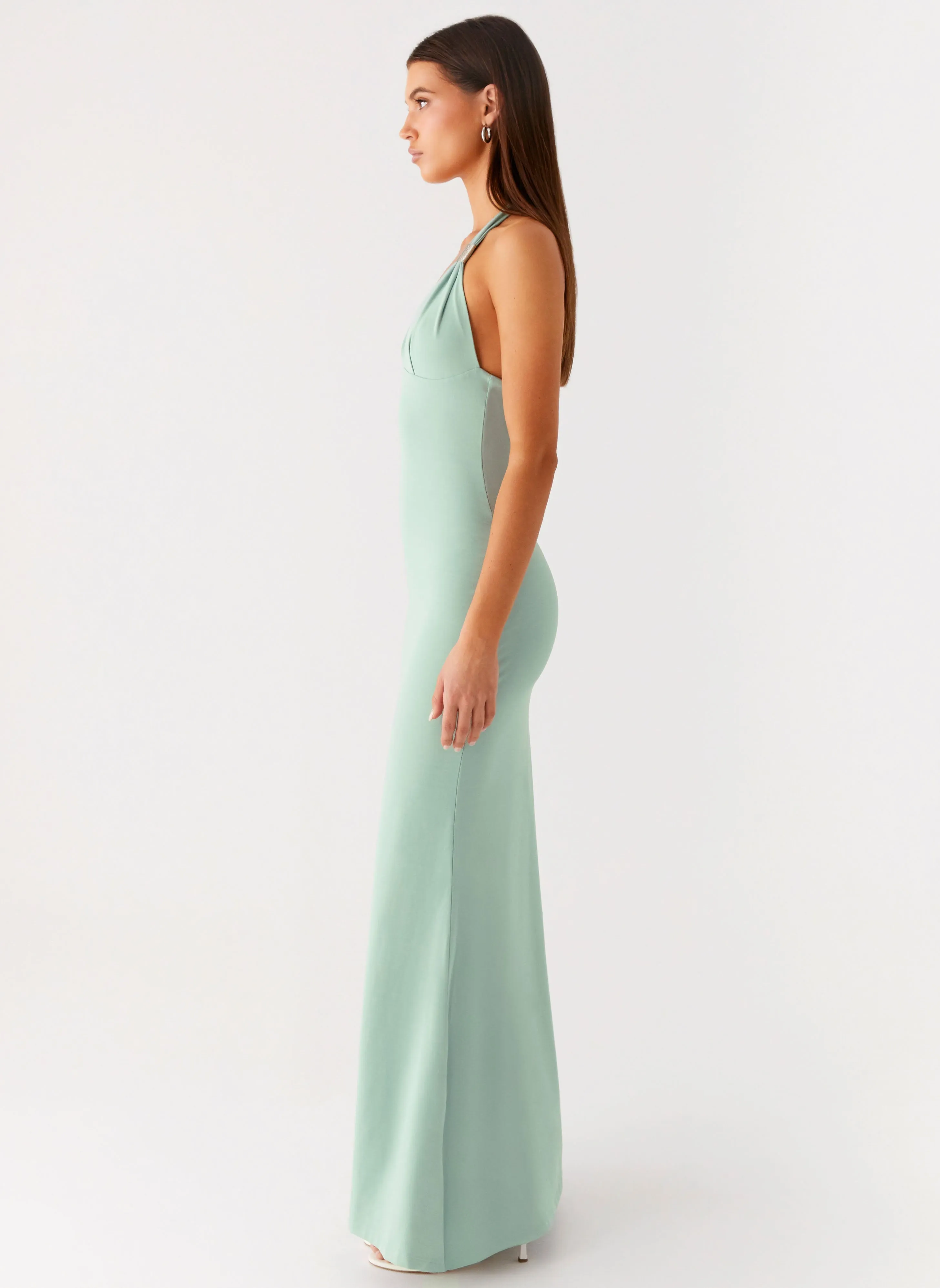 Fern Valley Maxi Dress - Sage Skin Tone
