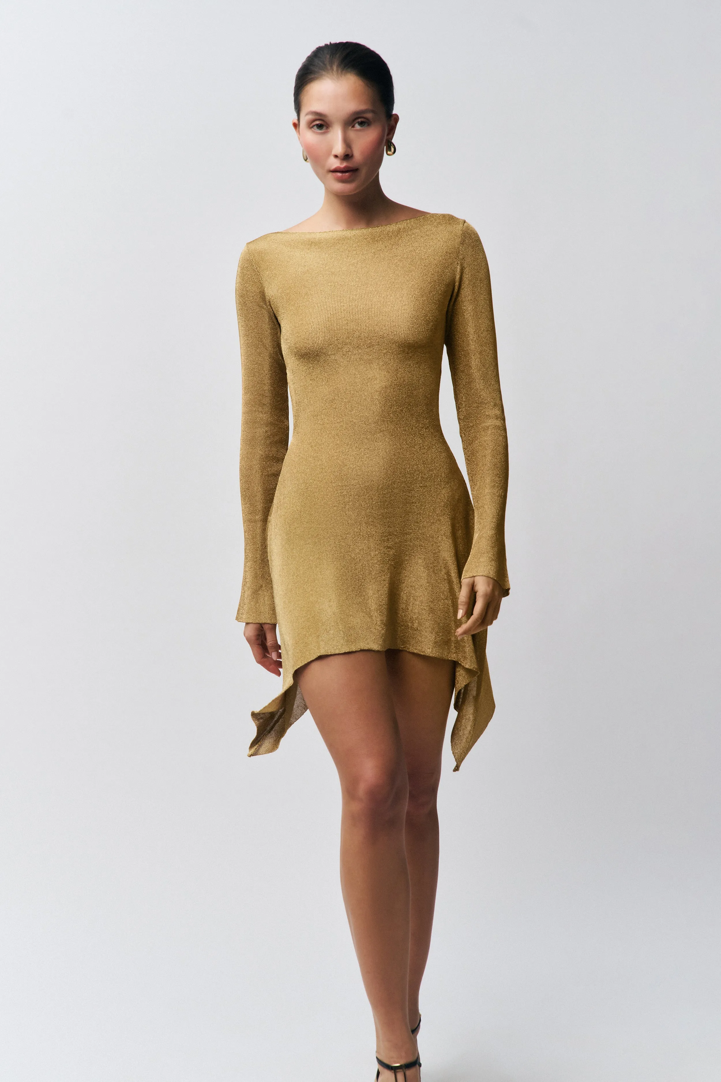 wrap waist Rose Dress