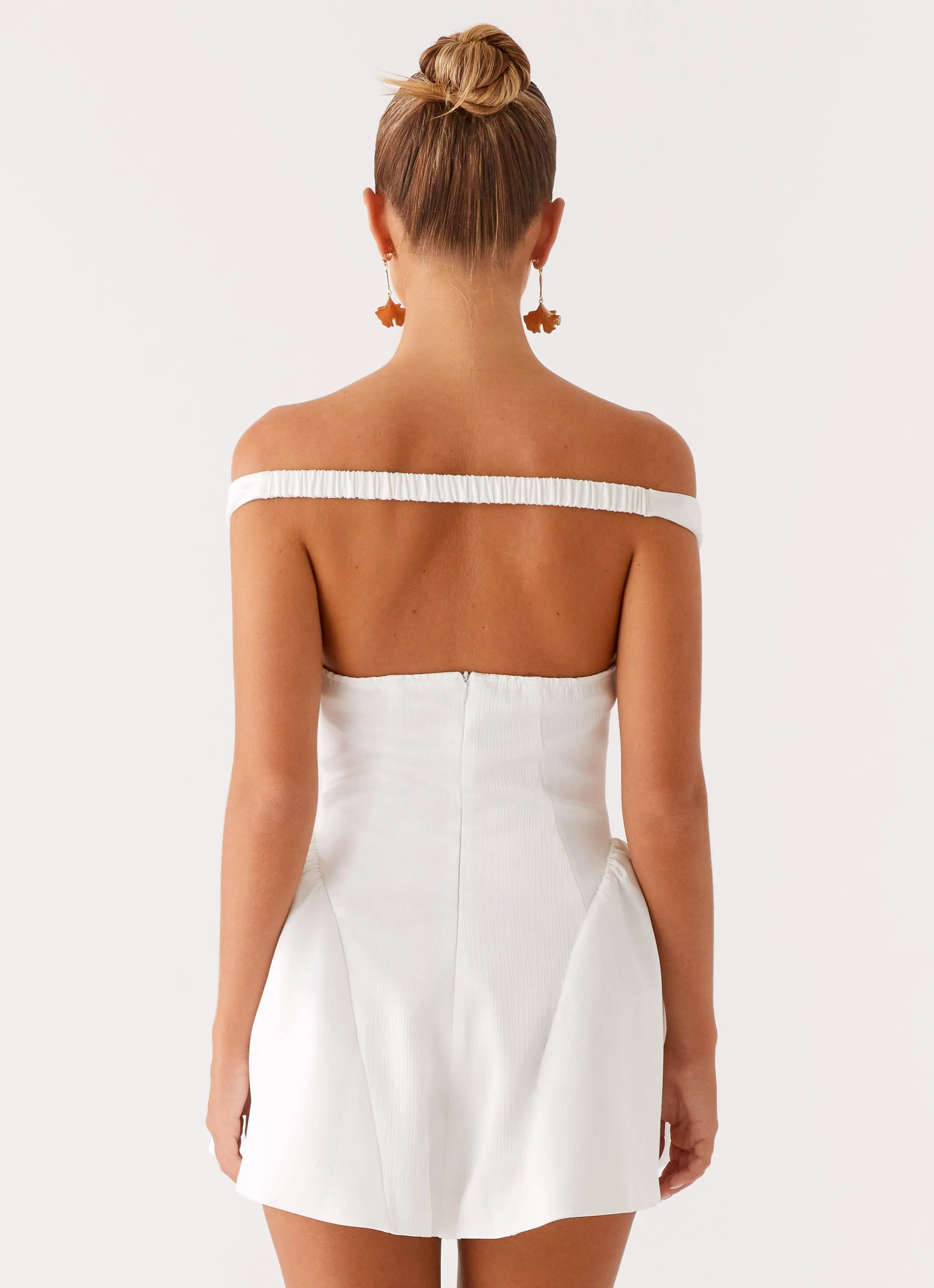 Fresh Look Cavella Mini Dress - White
