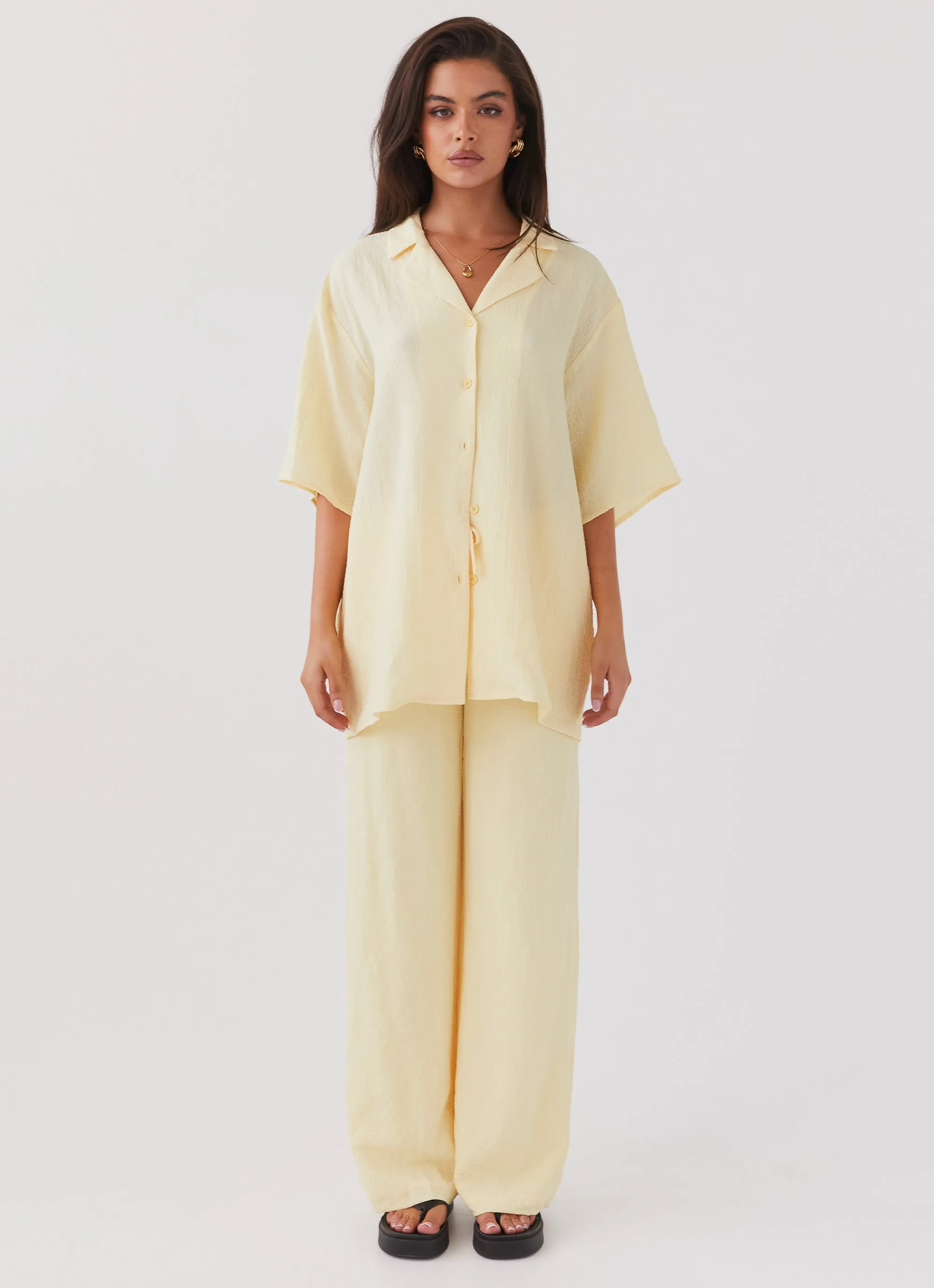 City Ready The Good Days Pants - Lemon