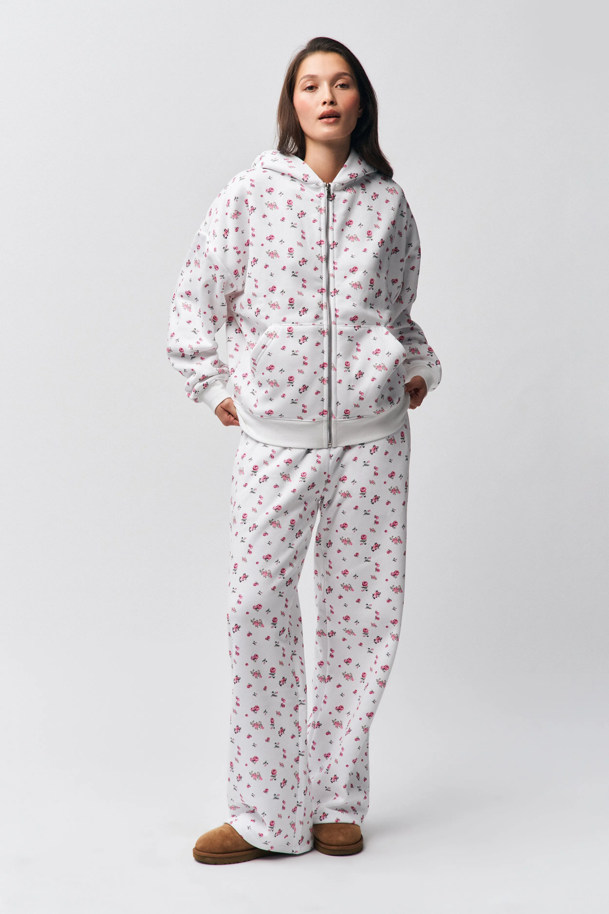 Ultra Soft Yarn Zip Up Hoodie