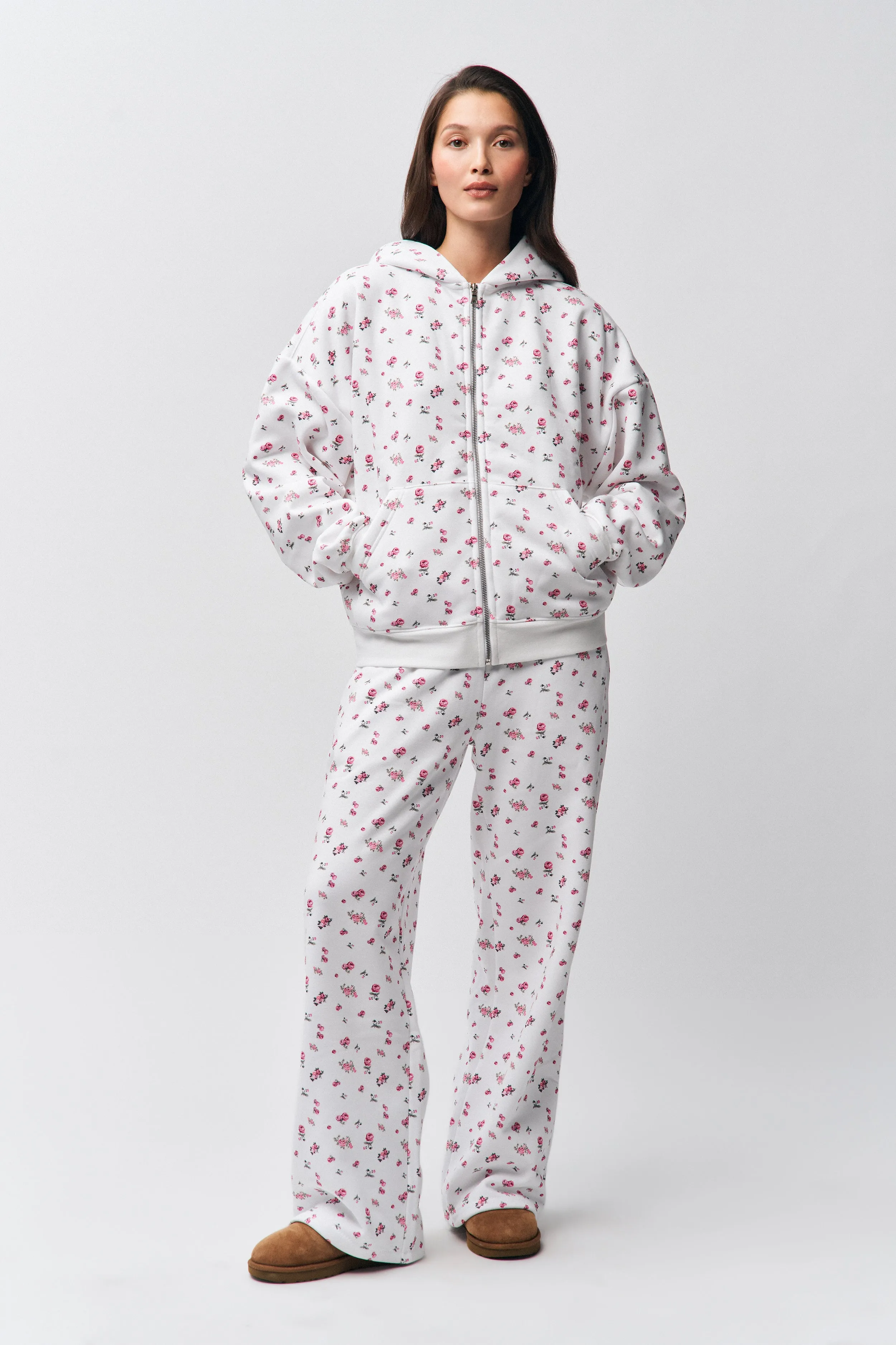 Sublimation Print Resistant Chill Vibe Zip Up Hoodie