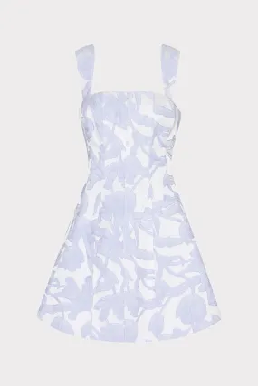 Perfect Fit Smooth Lines Tulip Jacquard Mini Dress