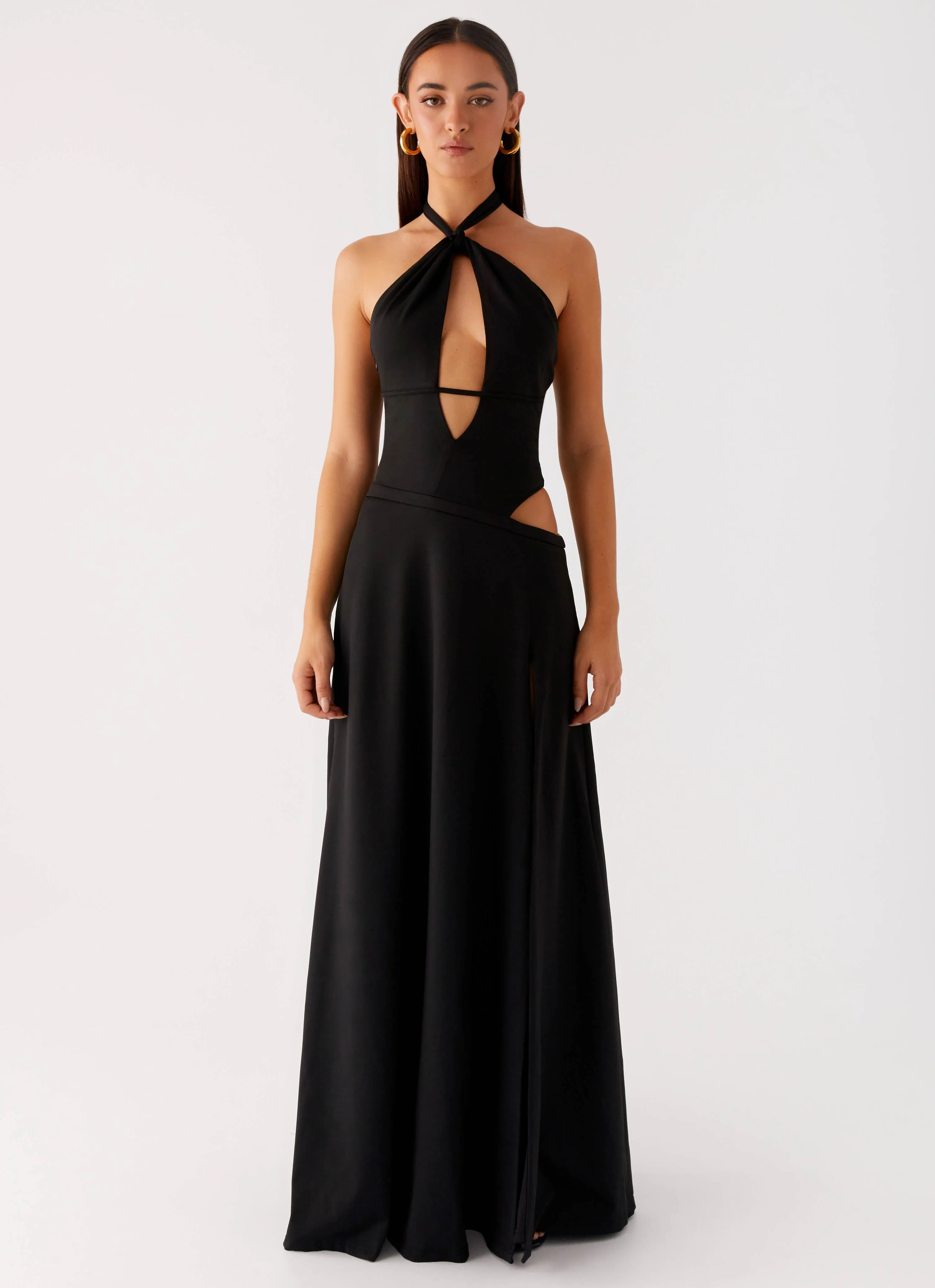 Turner Maxi Dress - Black Urban Minimalism