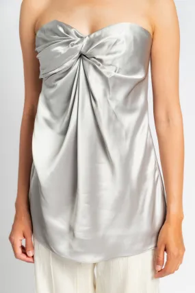 Twist Bustier Reinforced Hem Sporty Cardigan