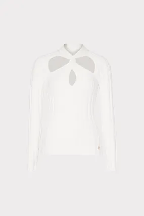 Twist Front Raglan Sleeve Top EcoCertified