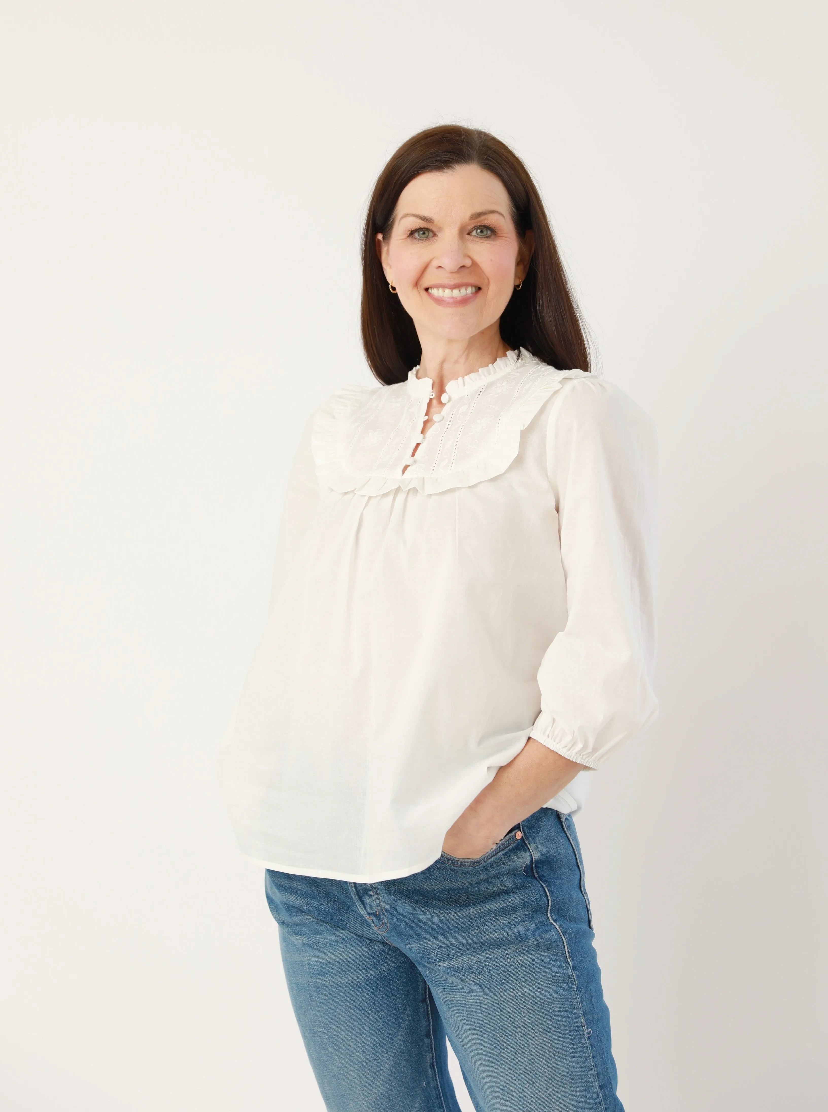 The Portman Blouse Soft Hoodie EcoFriendly Dye Process