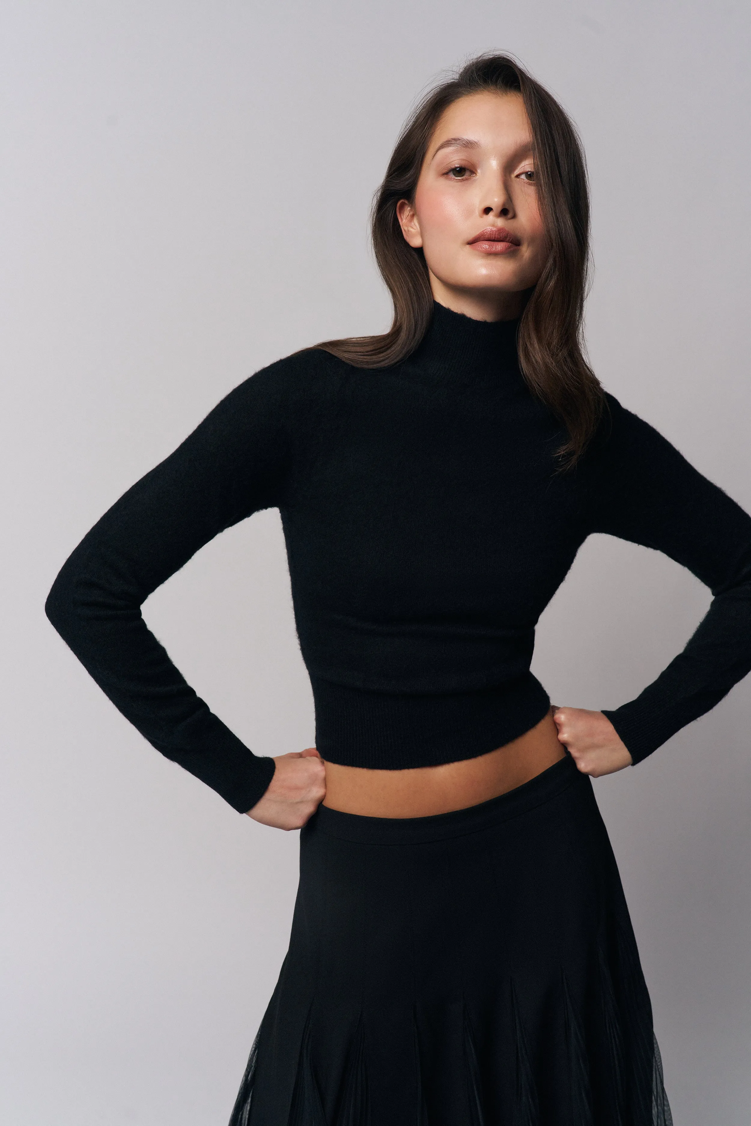 Delia Sweater Garment Dyed Process Timeless Feel