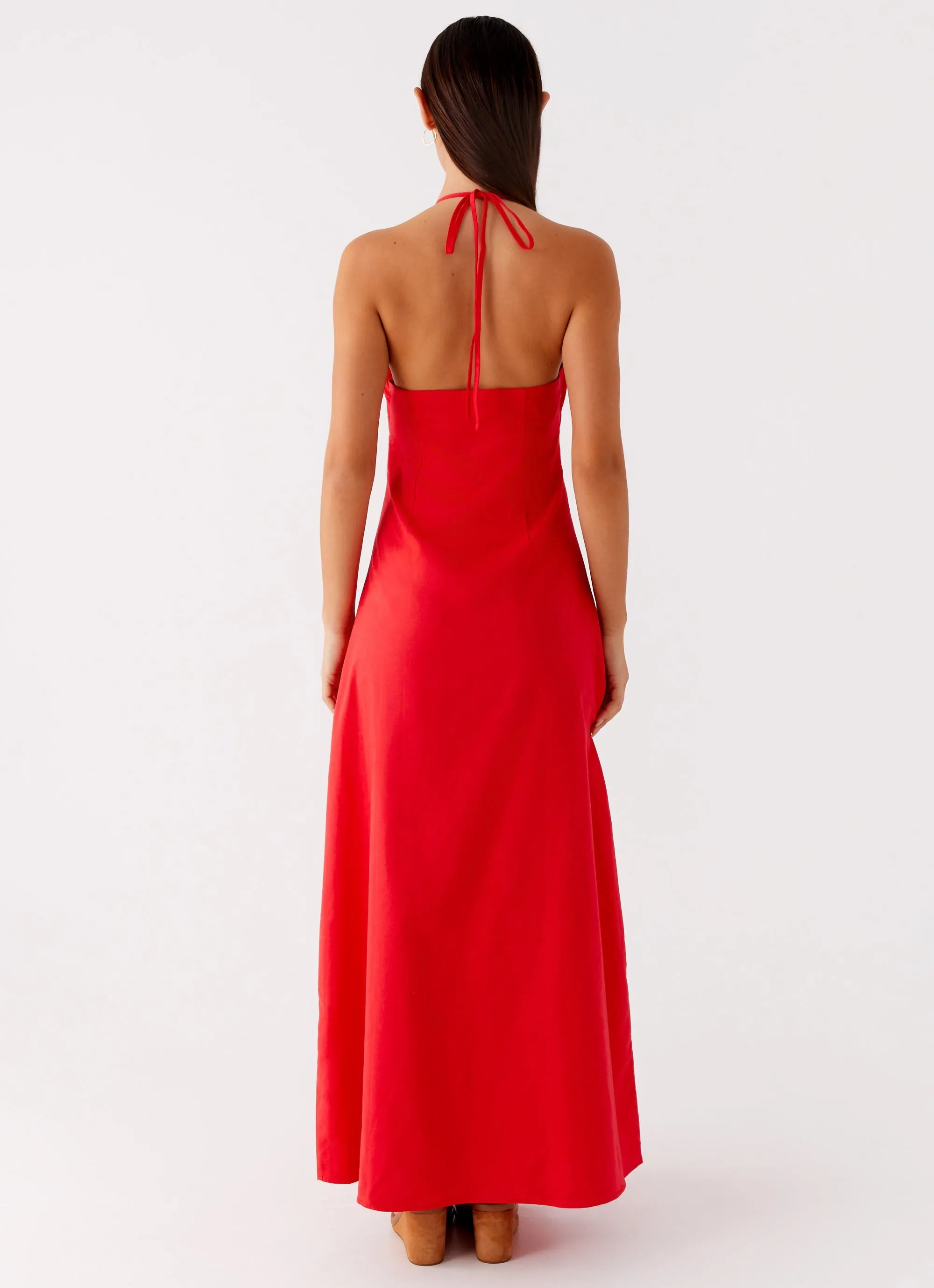 Soft Silhouette Zana Maxi Dress - Red