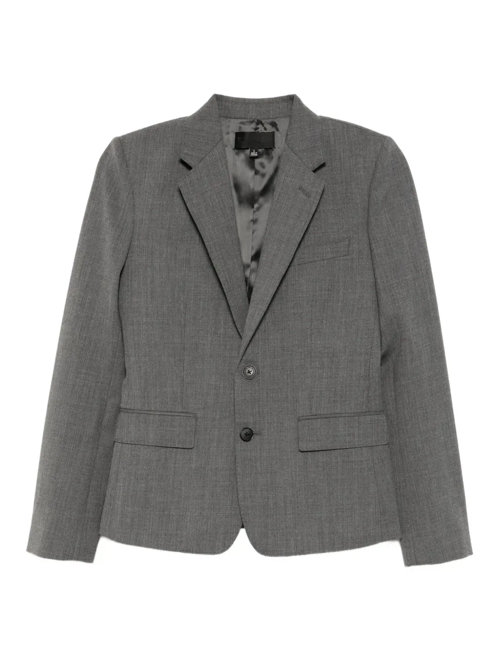 half-zip Ysee Blazer in Heather Grey
