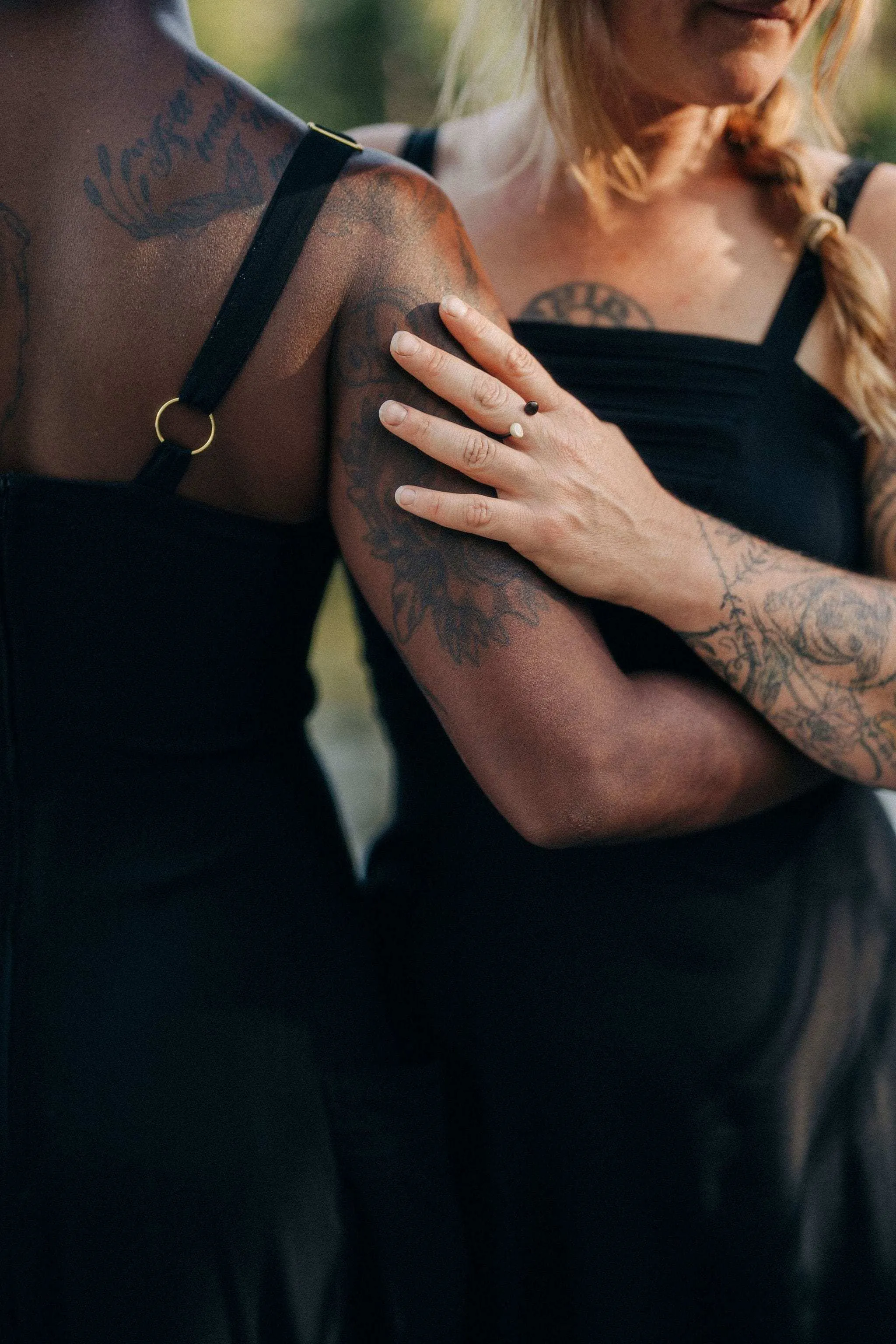 Uriah Dress in Black Challis Street Vibe Chill Design