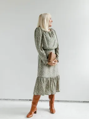 Flattering Shape Classic wrap dress Blythe Floral Dress