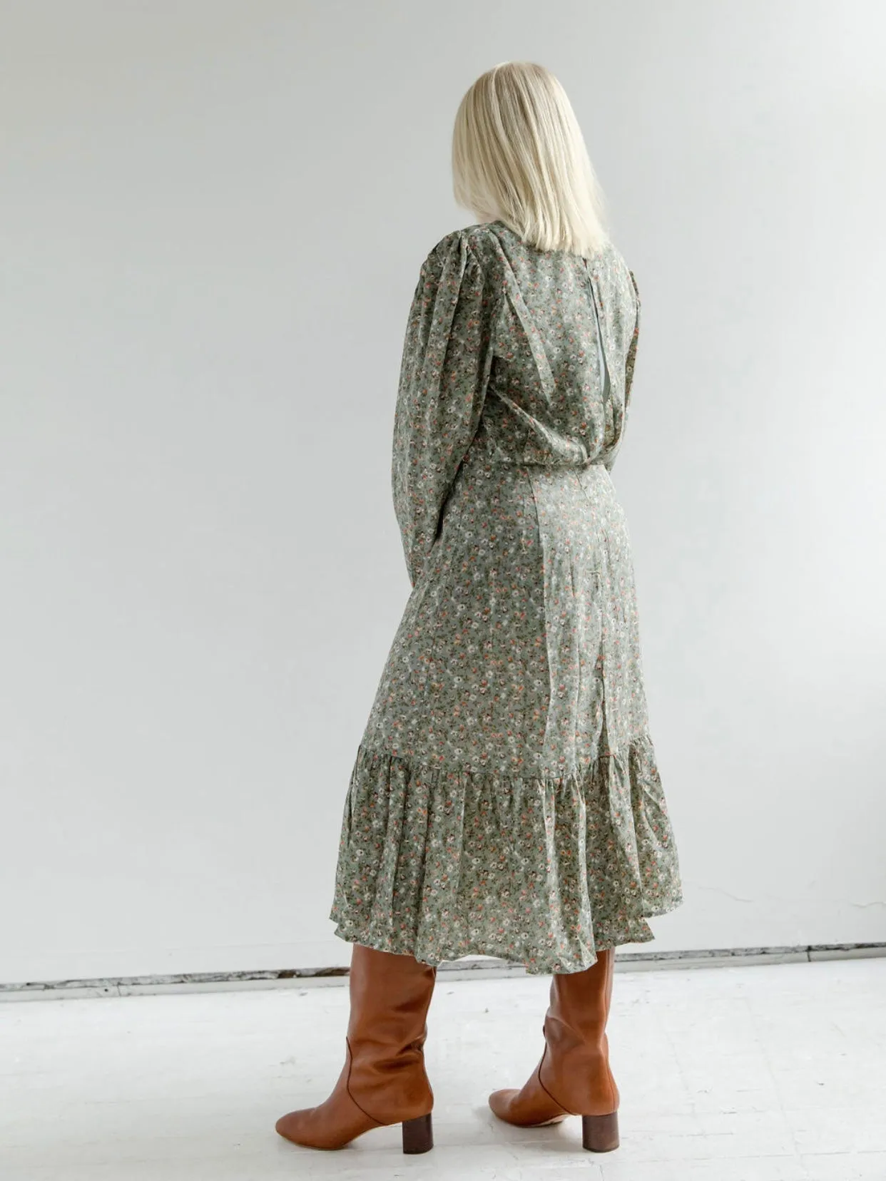 Contrasting Detail Smart Design Blythe Floral Dress