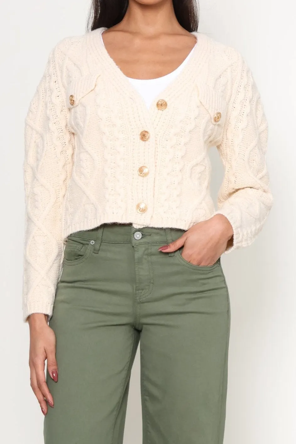 Vea Cardi Smooth Interior Lining