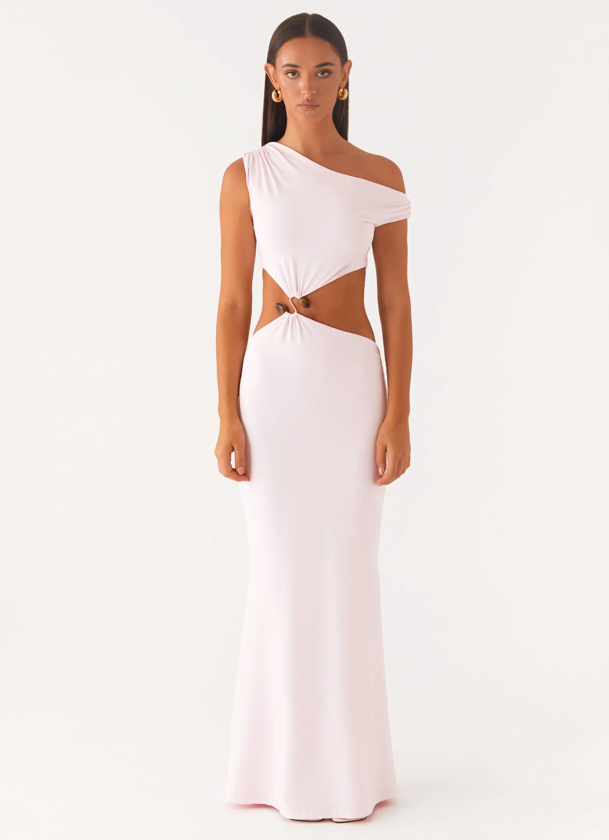 Refined Presence Veronica Maxi Dress - Pink