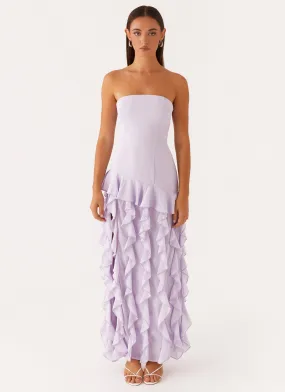 Lounge Moment Firefly Maxi Dress - Lilac