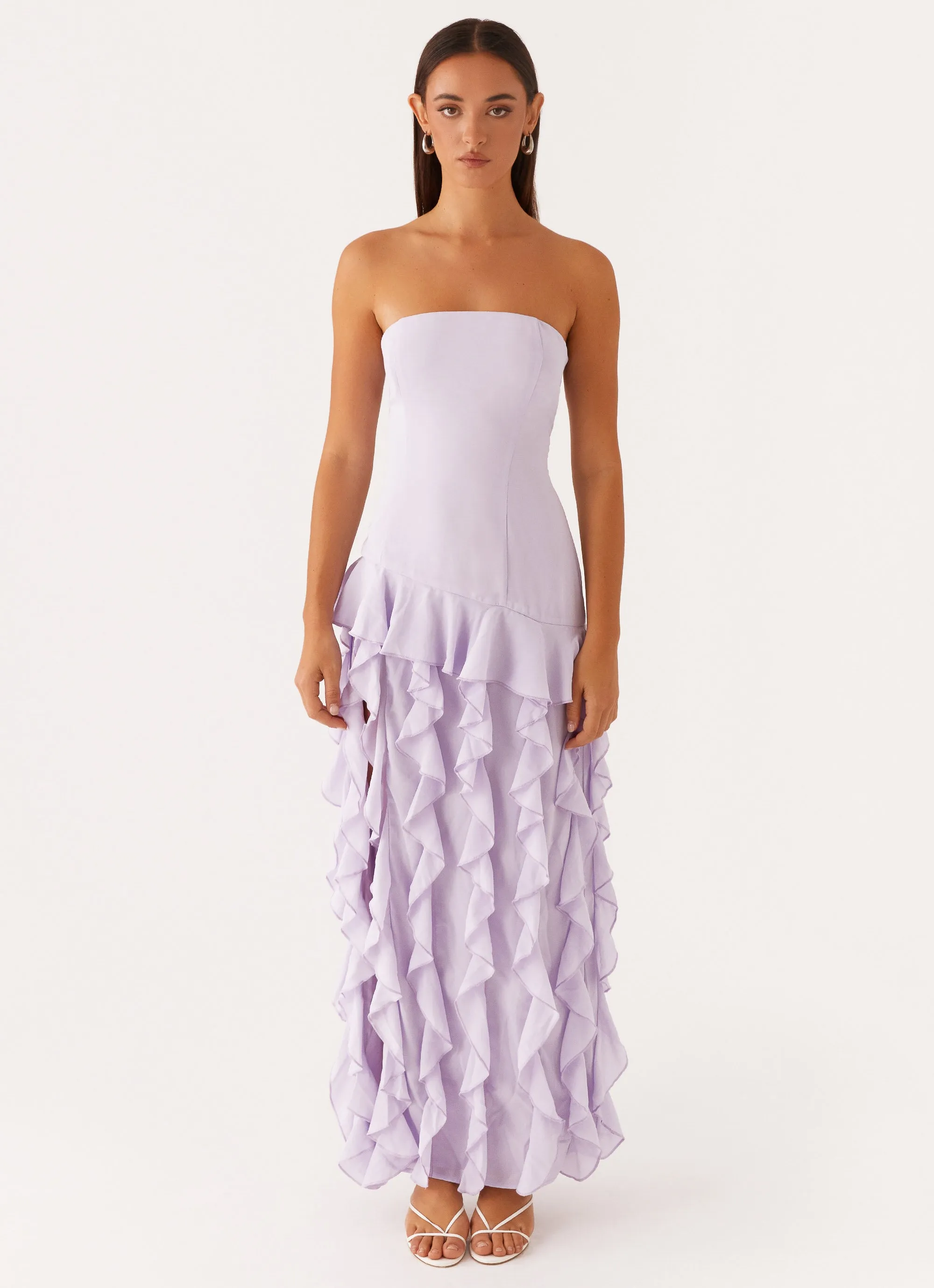Lounge Moment Firefly Maxi Dress - Lilac