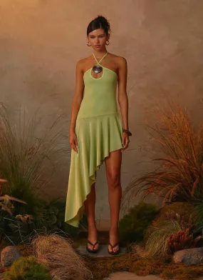 Flexible Piece Avigalle Maxi Dress - Lime