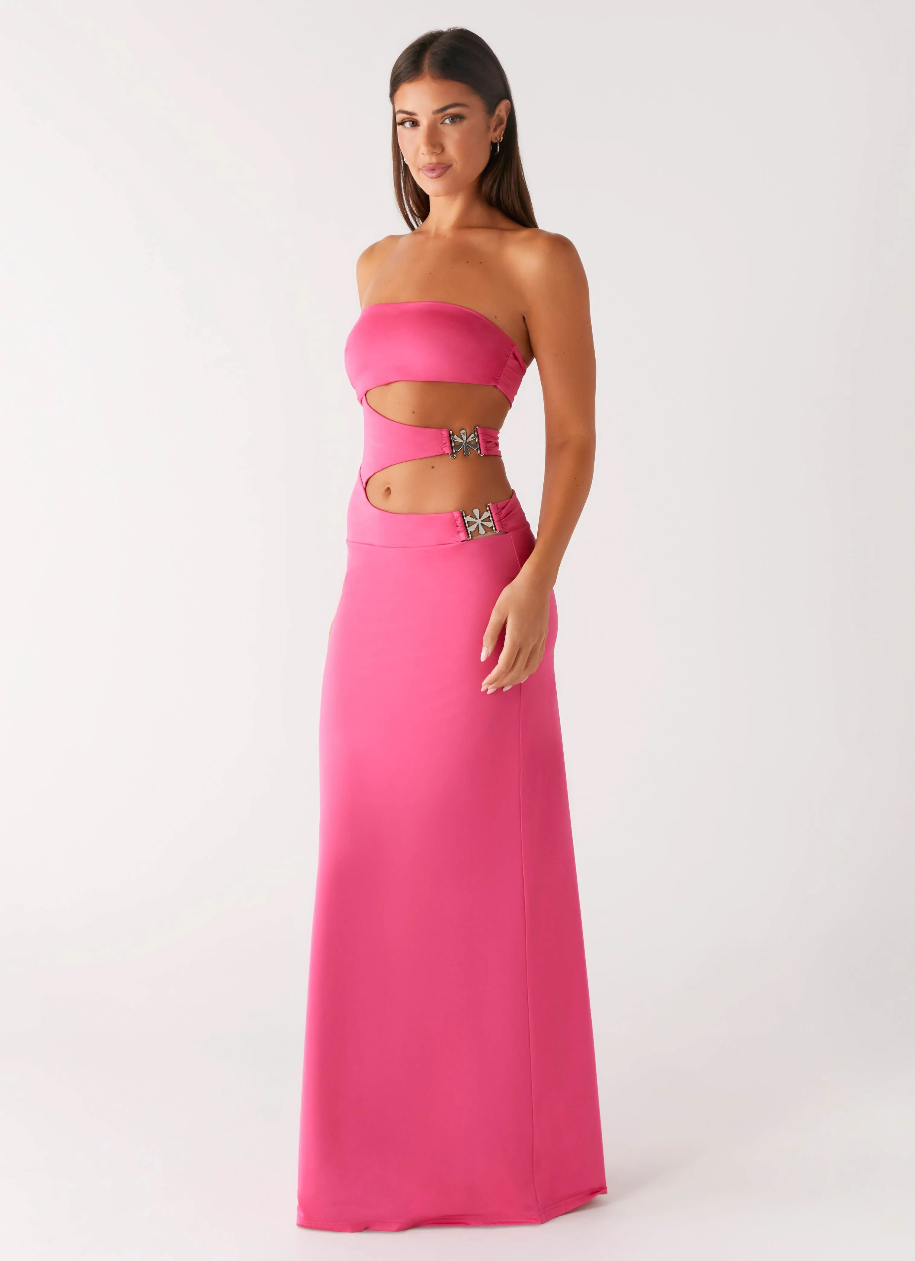 Montego Maxi Dress - Pink All Layer Simple Comfort