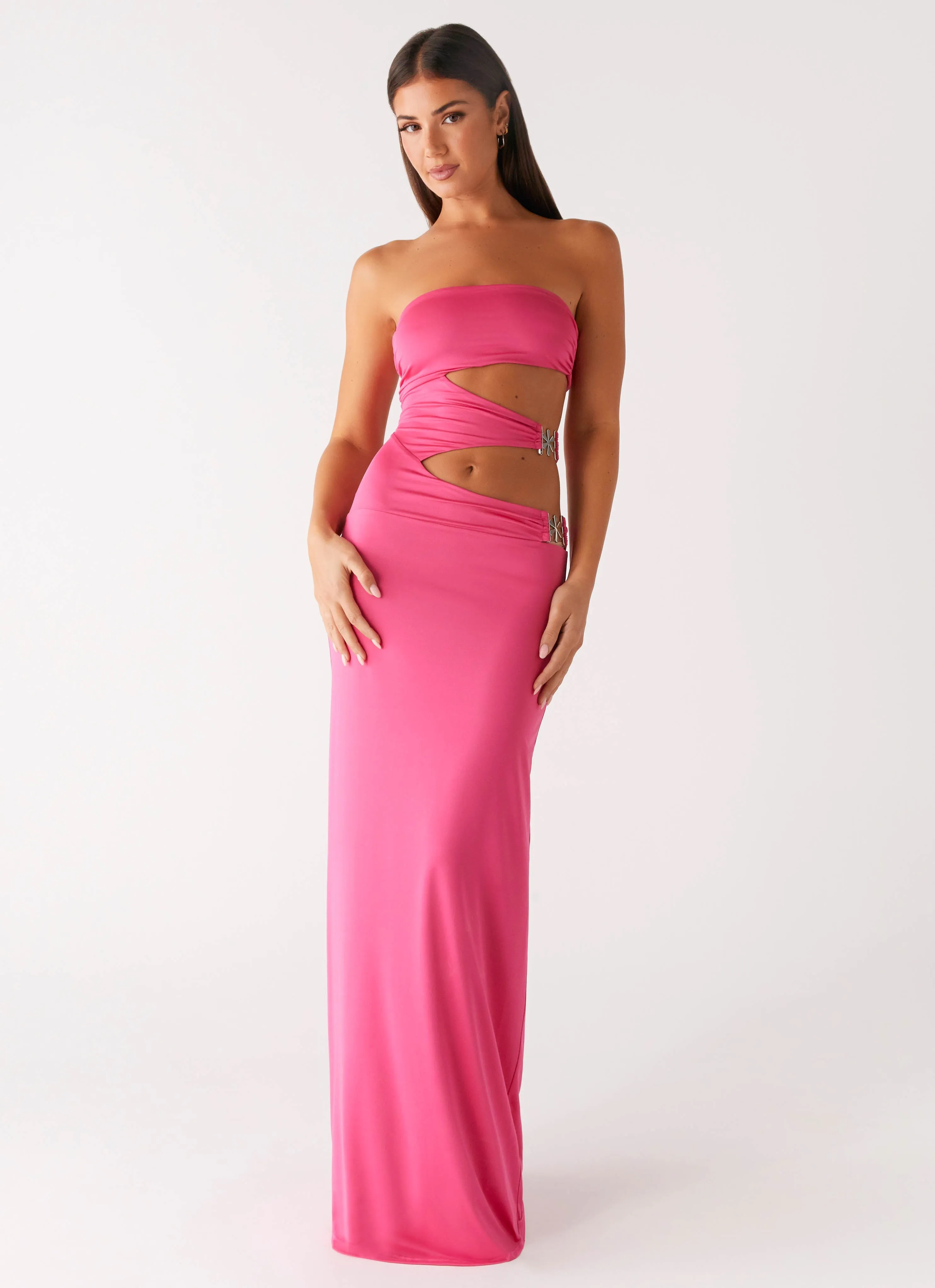 Montego Maxi Dress - Pink Neutral Mood