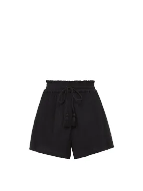 Breathable fabric Vicki Shorts In Black