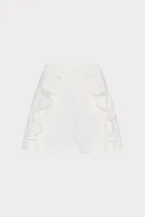 Linen Ruffle Short Quick Release Fastener