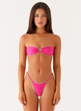 Laurel Bikini Bottom - Fuchsia Tagless Comfort