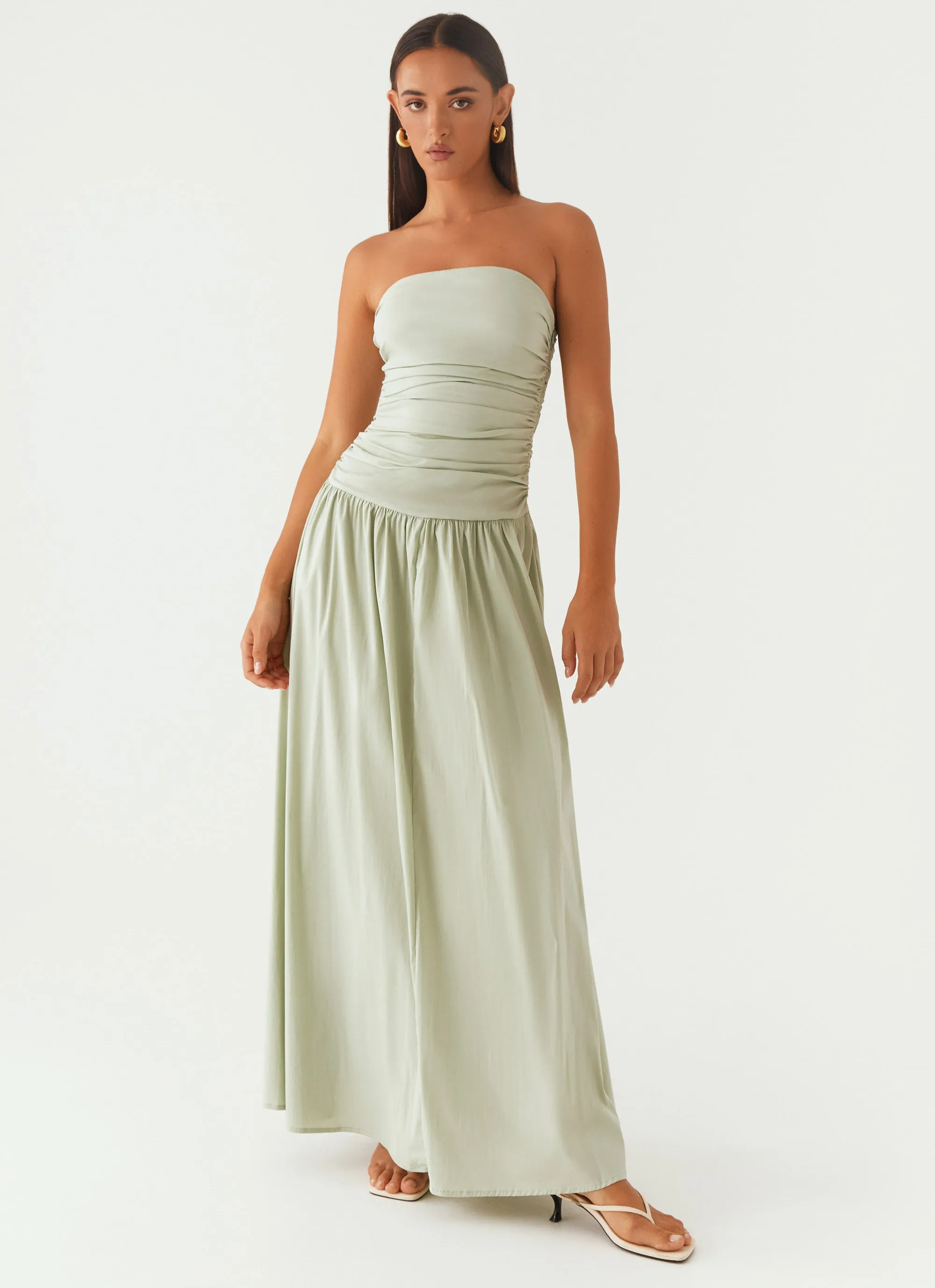 Carmel Maxi Dress - Sage Mood Casual
