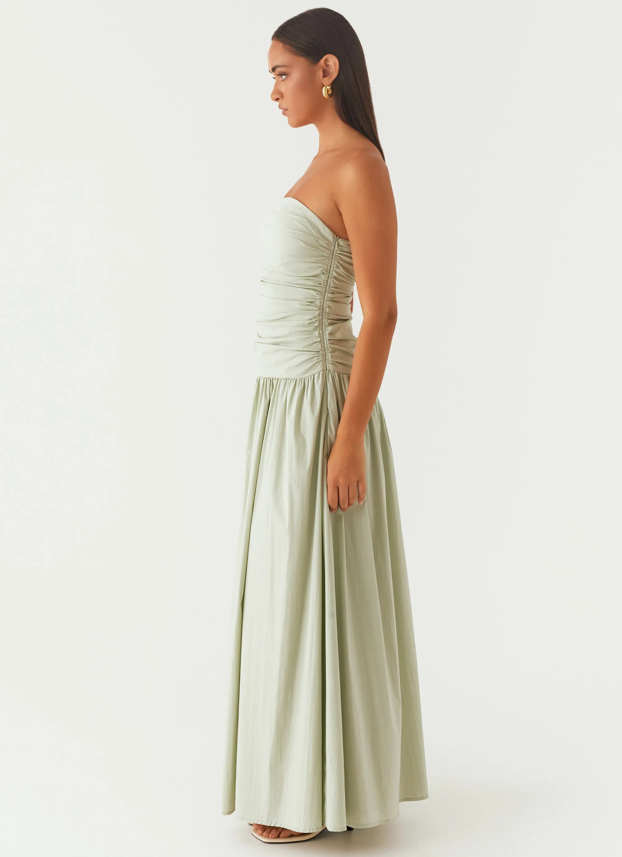 Carmel Maxi Dress - Sage New Mood Versatile Layer Wear