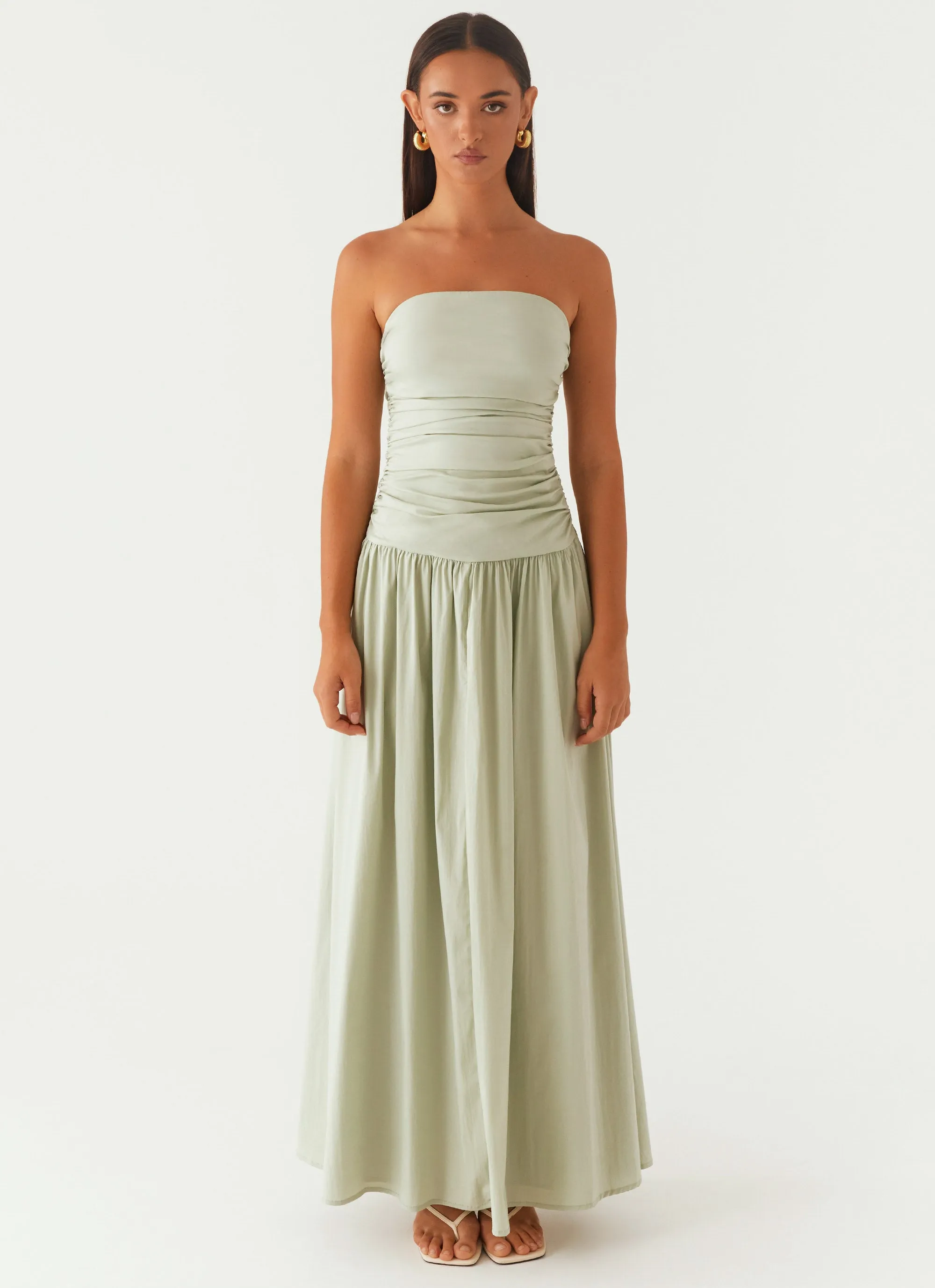 Carmel Maxi Dress - Sage Casual Mode