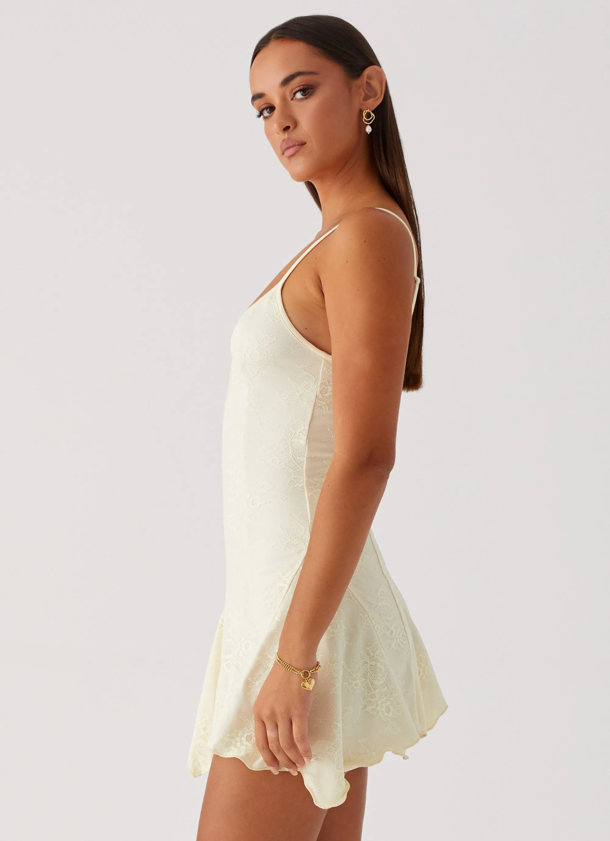 Neat Finish Day Ready Surry Mini Dress - Yellow