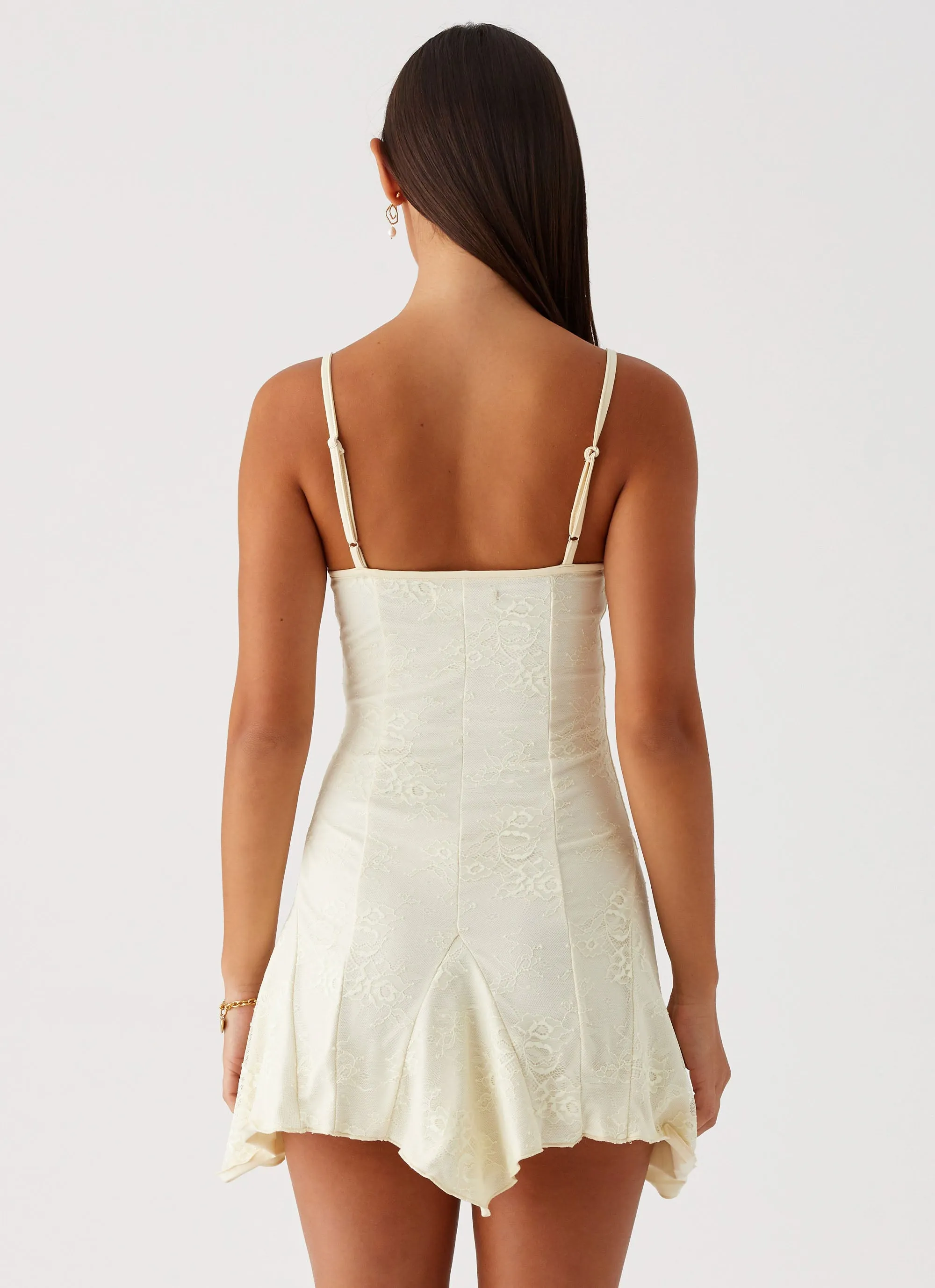 Surry Mini Dress - Yellow Lifestyle Look Clean Vibe