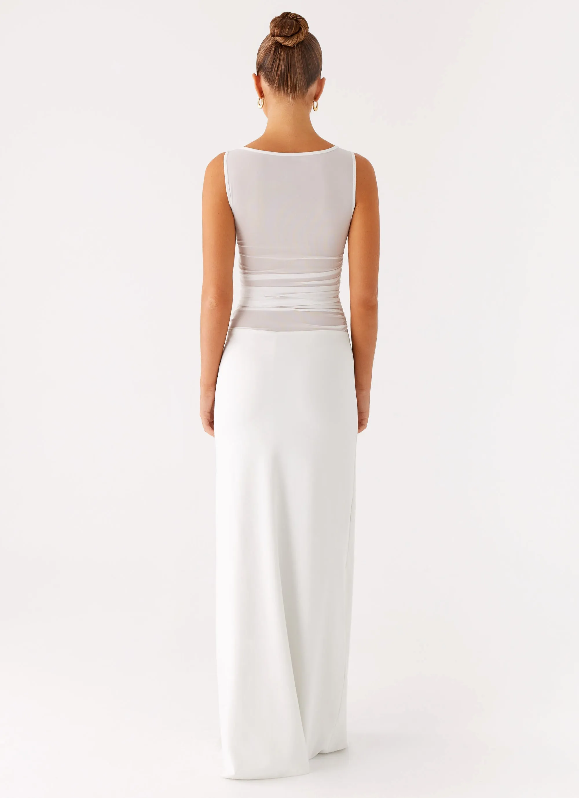 Wesley Maxi Dress - Ivory Airy Touch