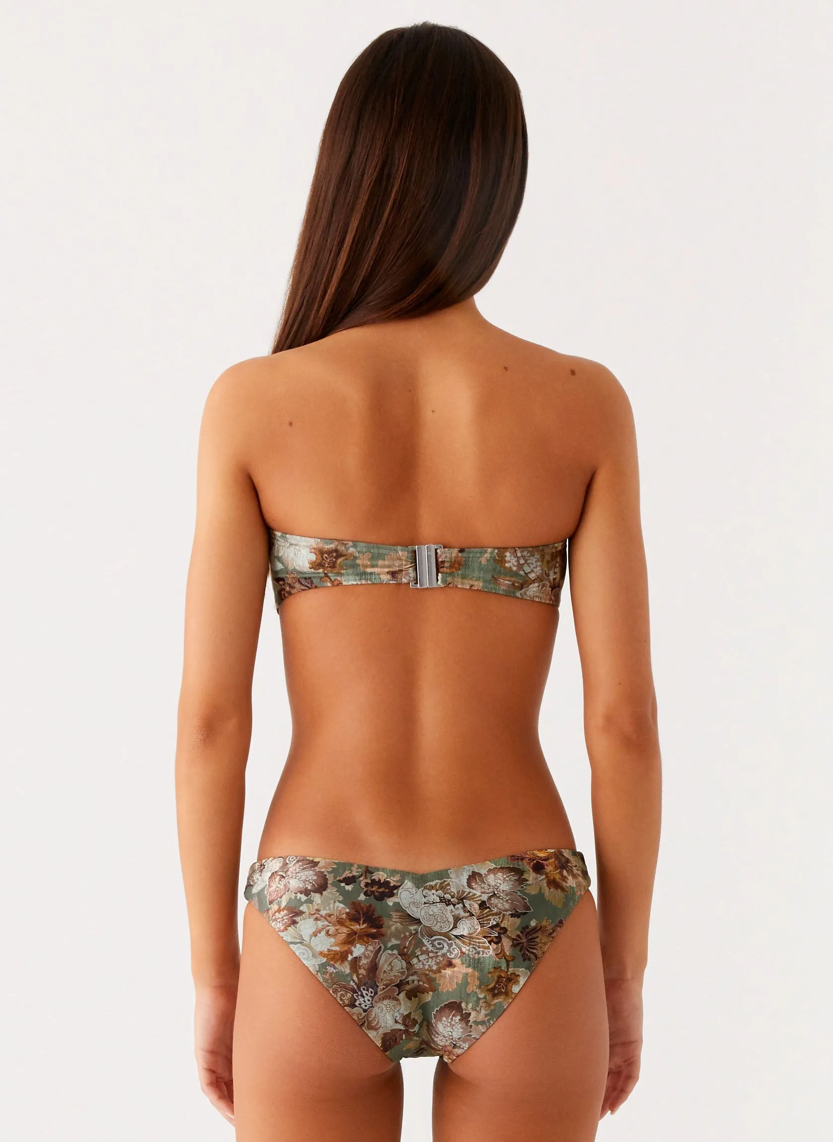 Delta Bandeau Bikini Top - Vintage Blossom Coordinated Swim Bold colors